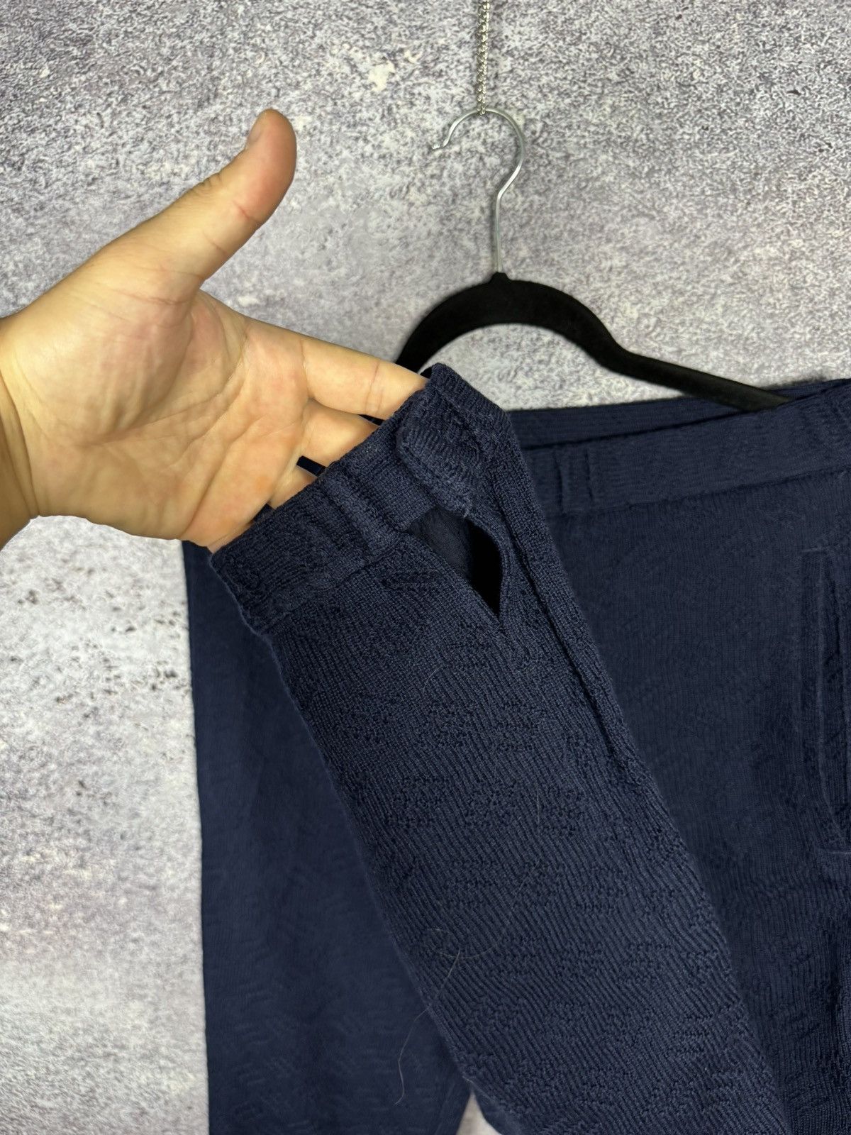 Emporio Armani Emporio Armani Women’s Blue Double Knit Lana Wool Suits Size M / US 6-8 / IT 42-44 - 21 Thumbnail