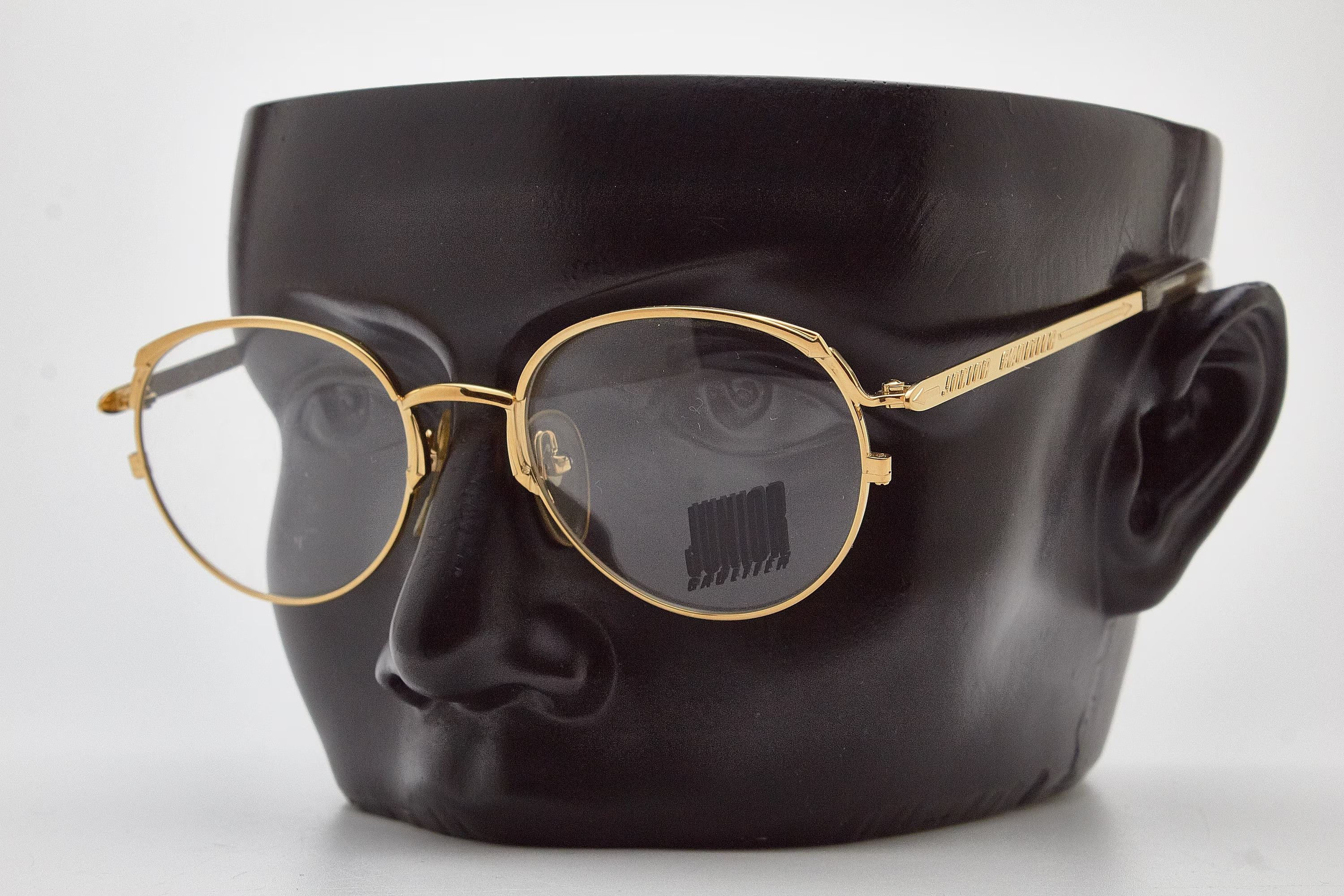 Jean Paul Gaultier Steampunk Goggles · Jean Paul Gaultier JPG 1990s Round Gold Size ONE SIZE - 7 Thumbnail