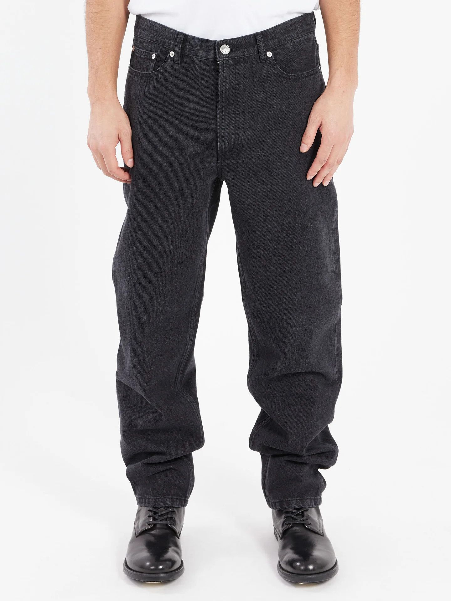 A.P.C. A.P.C "Martin" denim black stonewashed Size US 30 / EU 46 - 5 Thumbnail
