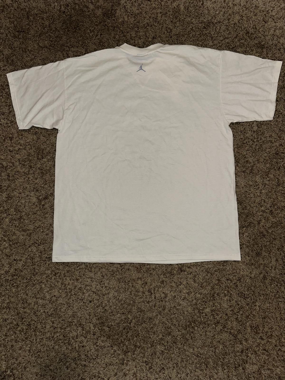Jordan Brand VINTAGE Air Jordan Carmelo Anthony Logo White Shirt Sample 2006 Size US XL / EU 56 / 4 - 6 Thumbnail