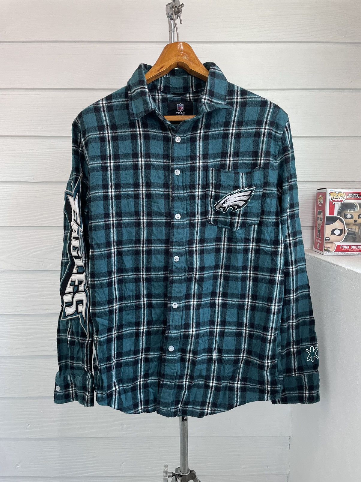 PHILADELPHIA EAGLES FLANNEL LONG SLEEVE