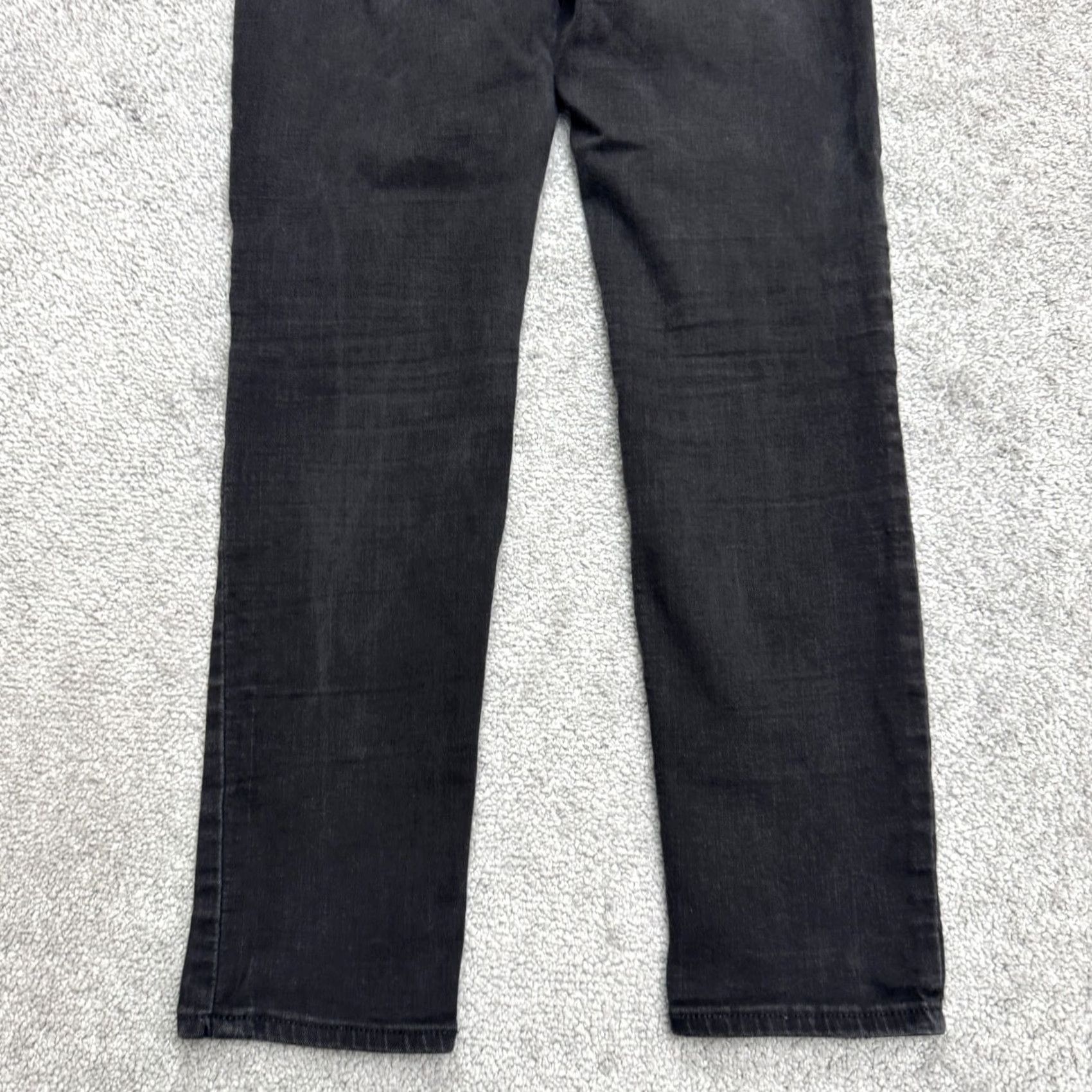 Levi's Levi's 721 High Rise Skinny Jeans Womens 29x28 Black Denim Stretch Comfort 5-Pocket Logo Jeans Size 29" - 5 Thumbnail
