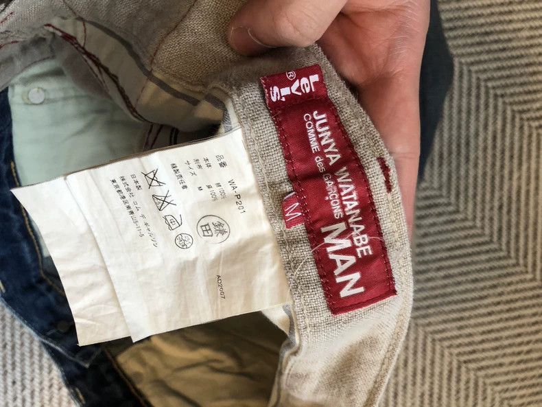 Junya Watanabe Junya Watanabe Comme des Garçons Levi's Denim Jeans Size US 34 / EU 50 - 5 Thumbnail