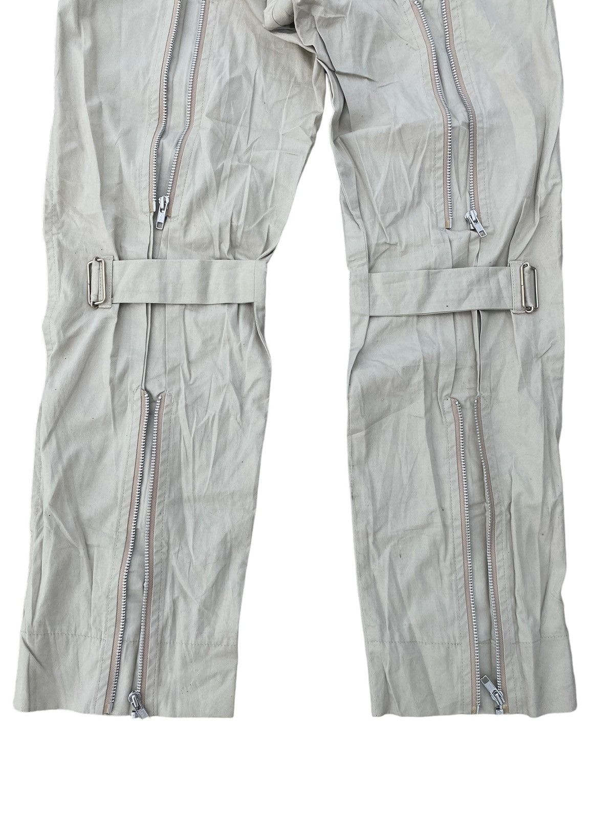 20471120 × Beauty Beast × Japanese Brand 2000s Cosamental - Overzip Bondage Pants Size US 30 / EU 46 - 4 Thumbnail
