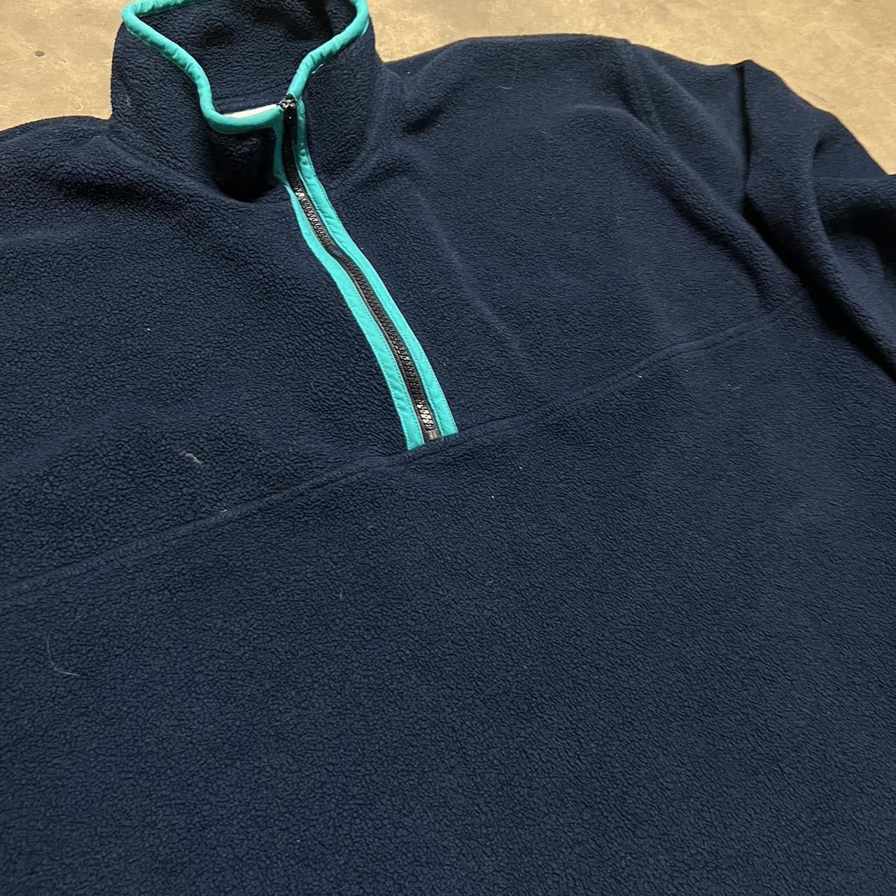 Other Vintage Cheetah Fleece Blank Quarter Zip Size US XL / EU 56 / 4 - 2 Thumbnail