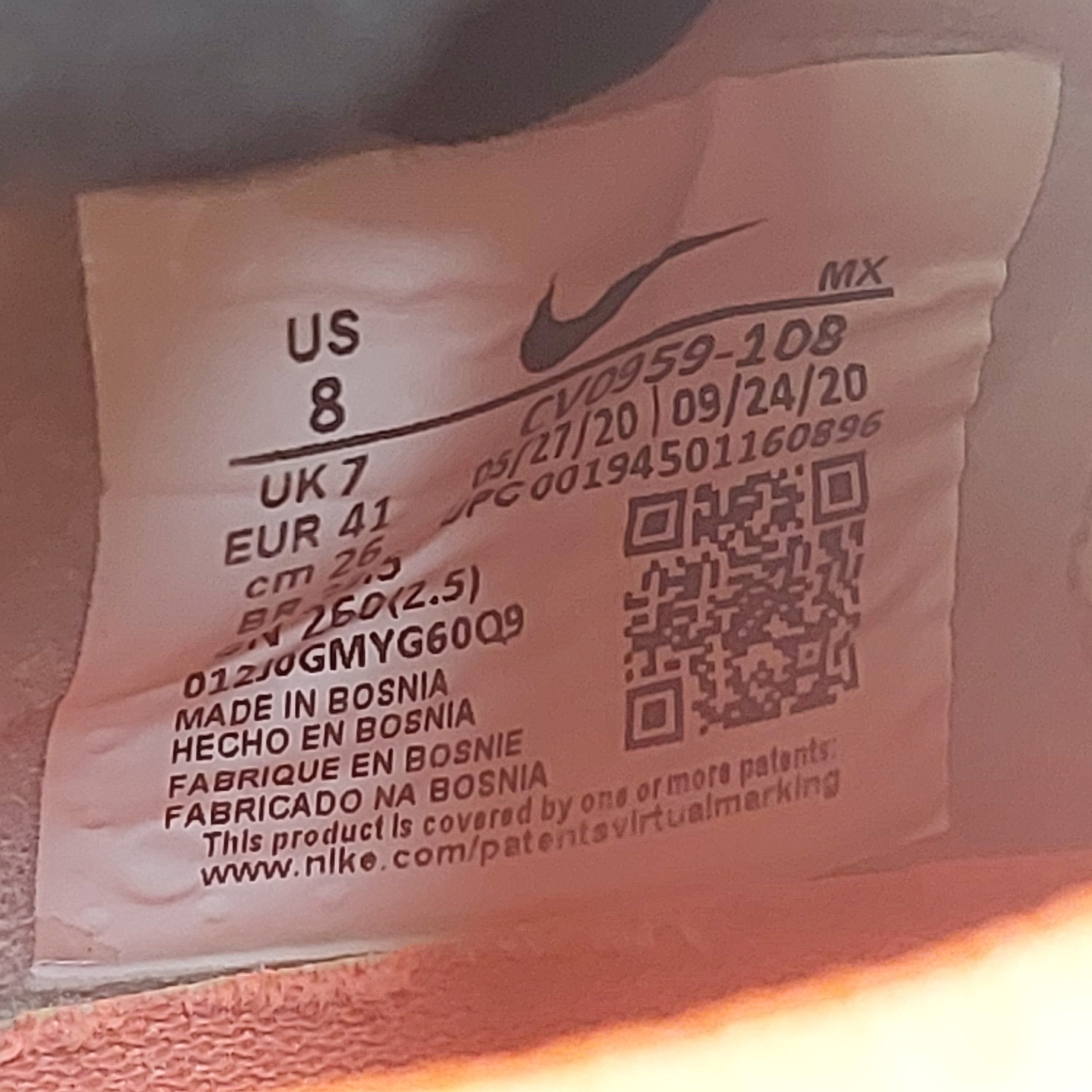 Nike Mercurial Superfly 8 Elite FG MDS004 Made In Bosnia US8 UK7 Size US 8 / EU 41 - 13 Thumbnail