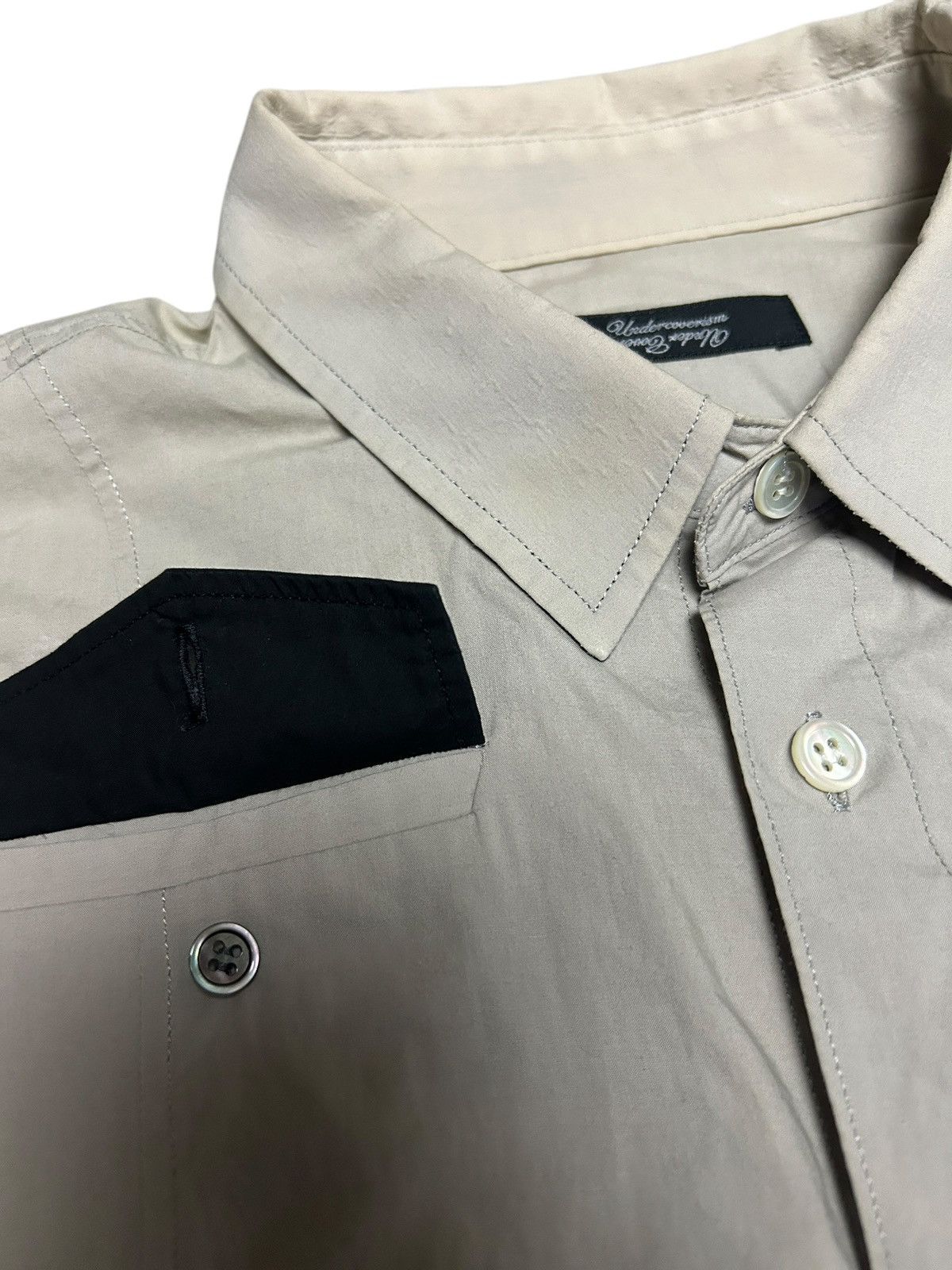 Undercover S/S 09 "Poptonez" Button Up Shirt Size US S / EU 44-46 / 1 - 3 Thumbnail