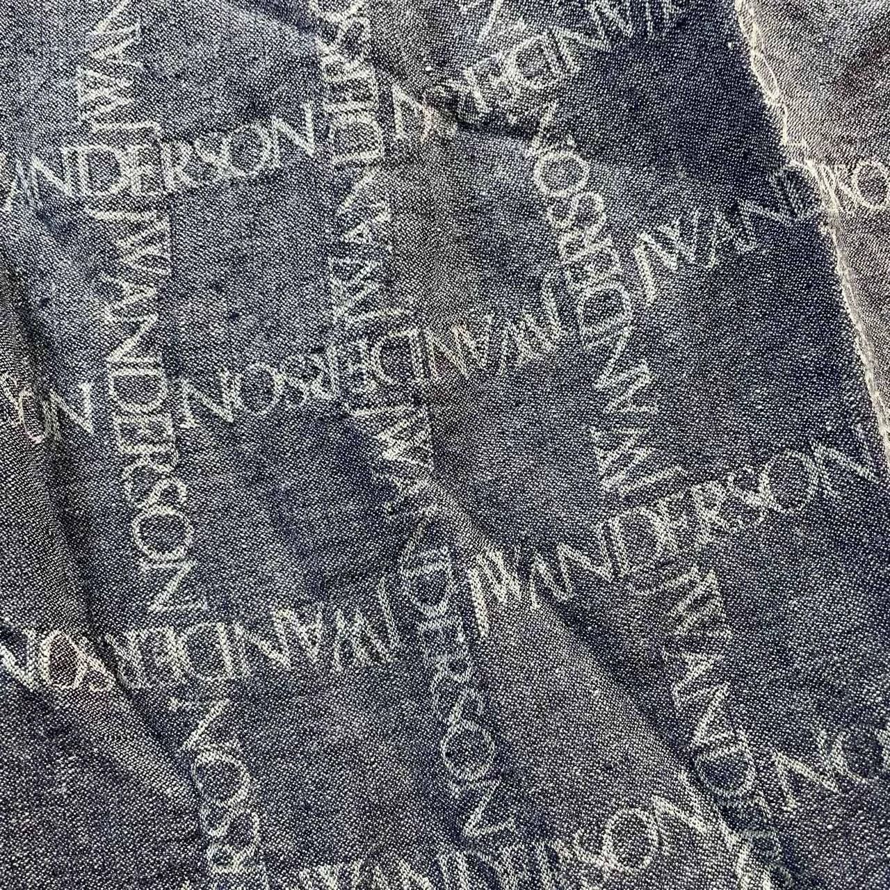 JW Anderson J.W. Anderson Blue Logo Stripe Shirt Size US S / EU 44-46 / 1 - 3 Thumbnail