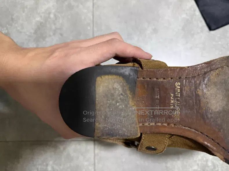 Saint Laurent Paris Saint Laurent Paris Nut brown/tobacco color suede Chelsea Size US 9.5 / IT 39.5 - 4 Thumbnail