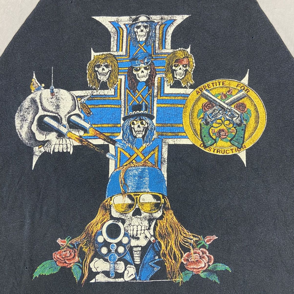 MadeWorn Guns N Roses Madeworn Raglan Shirt Size US M / EU 48-50 / 2 - 5 Thumbnail