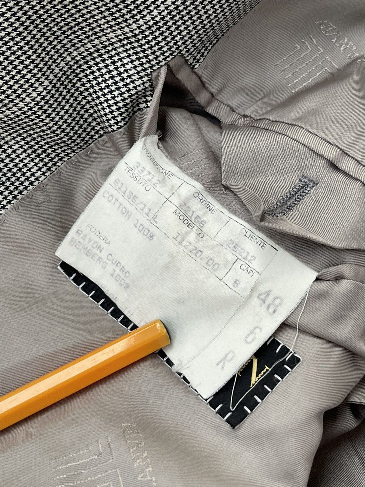 Lanvin Archive Lanvin White Stripped Grey Blazer Size 38R - 18 Thumbnail