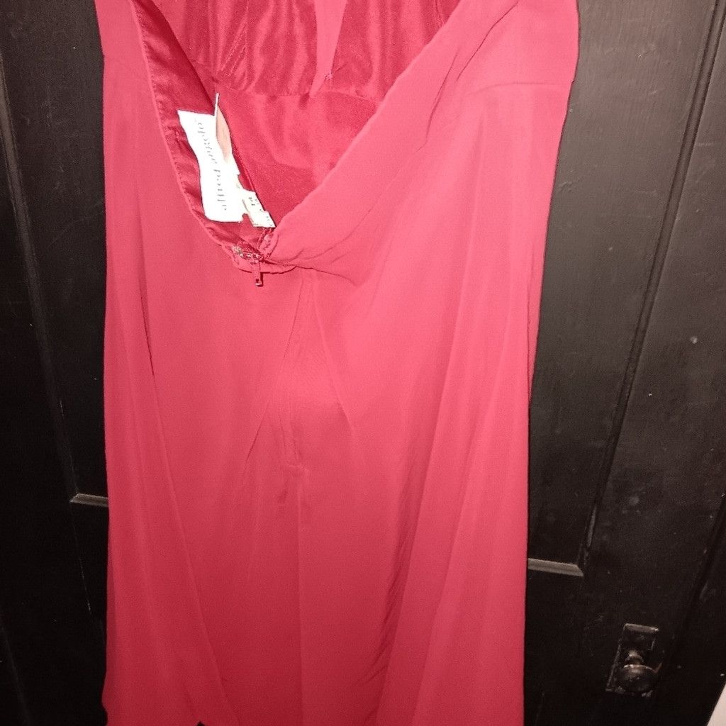 Alfred Dunhill Alfred Angelo, womens dress, red, Size 14 ,nwot Size XL / US 12-14 / IT 48-50 - 6 Thumbnail