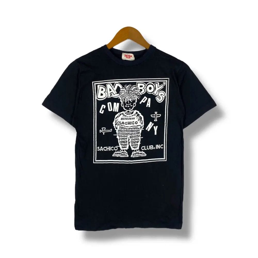 Japanese Brand Vintage 90's BAD BOYS COMPANY Sachico Club Anime Tee Shirt Size US S / EU 44-46 / 1 - 1 Thumbnail