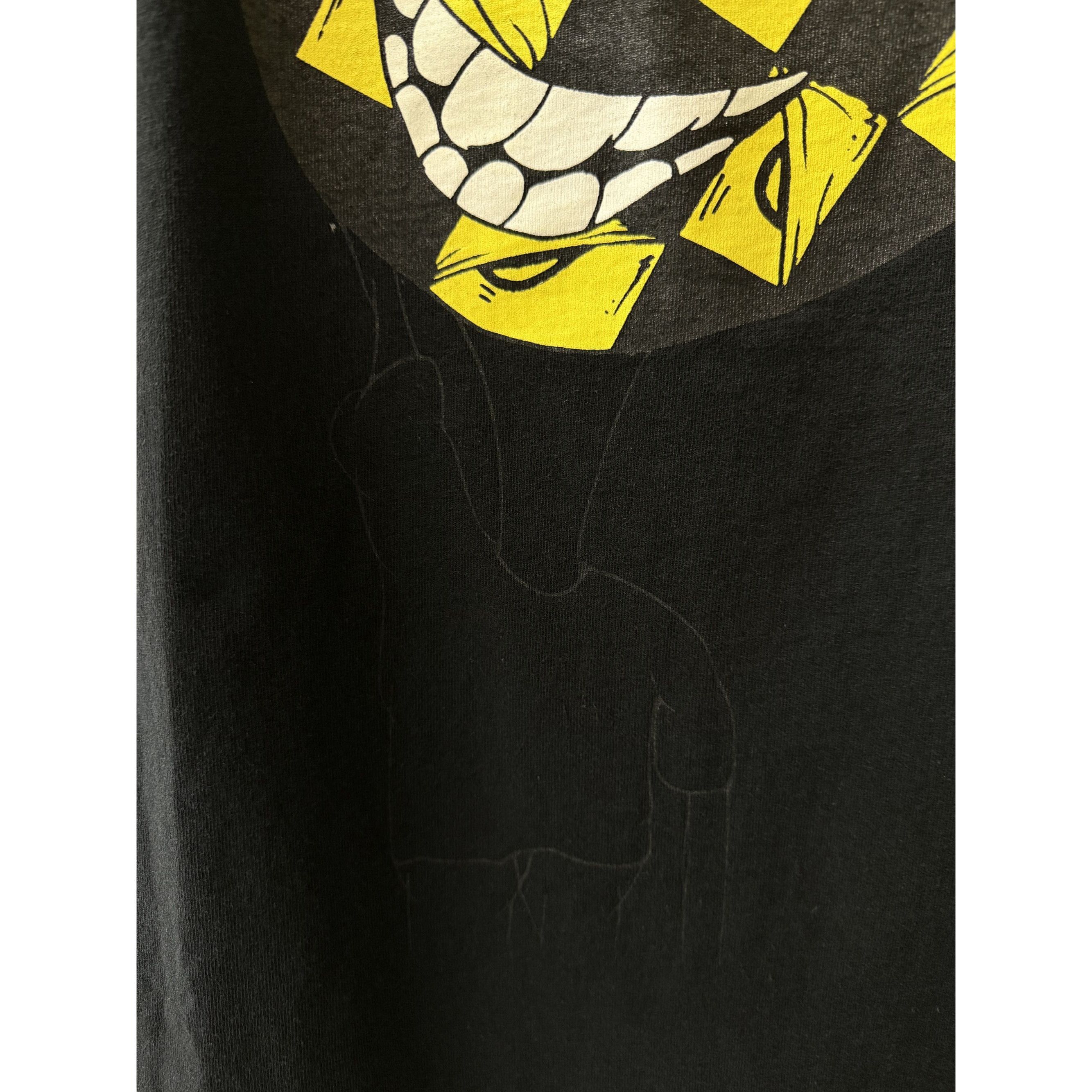 Chrome Hearts Chrome Hearts Black Graphic Tee W/ Pocket & Smile Design Bac Size S / US 4 / IT 40 - 14 Thumbnail
