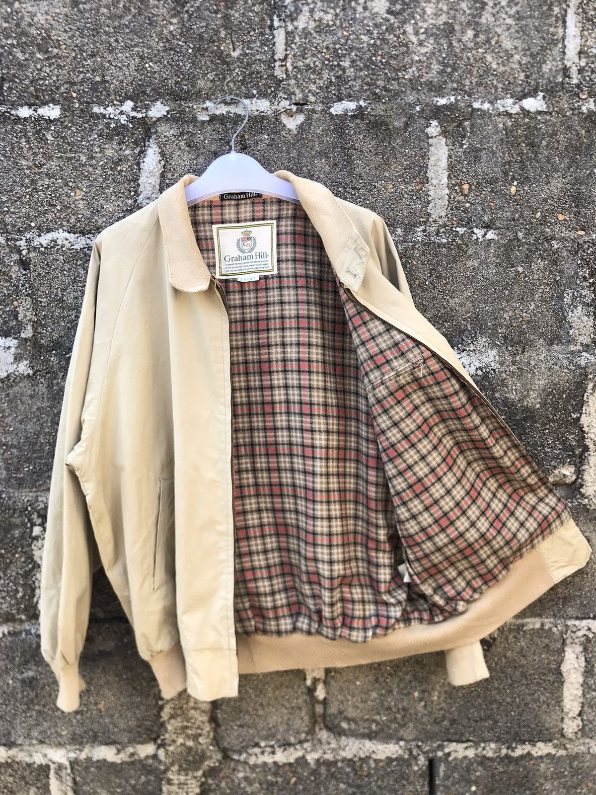 Japanese Brand × Vintage ⚡️Vintage Graham Hill Bomber Jacket Size US L / EU 52-54 / 3 - 8 Thumbnail