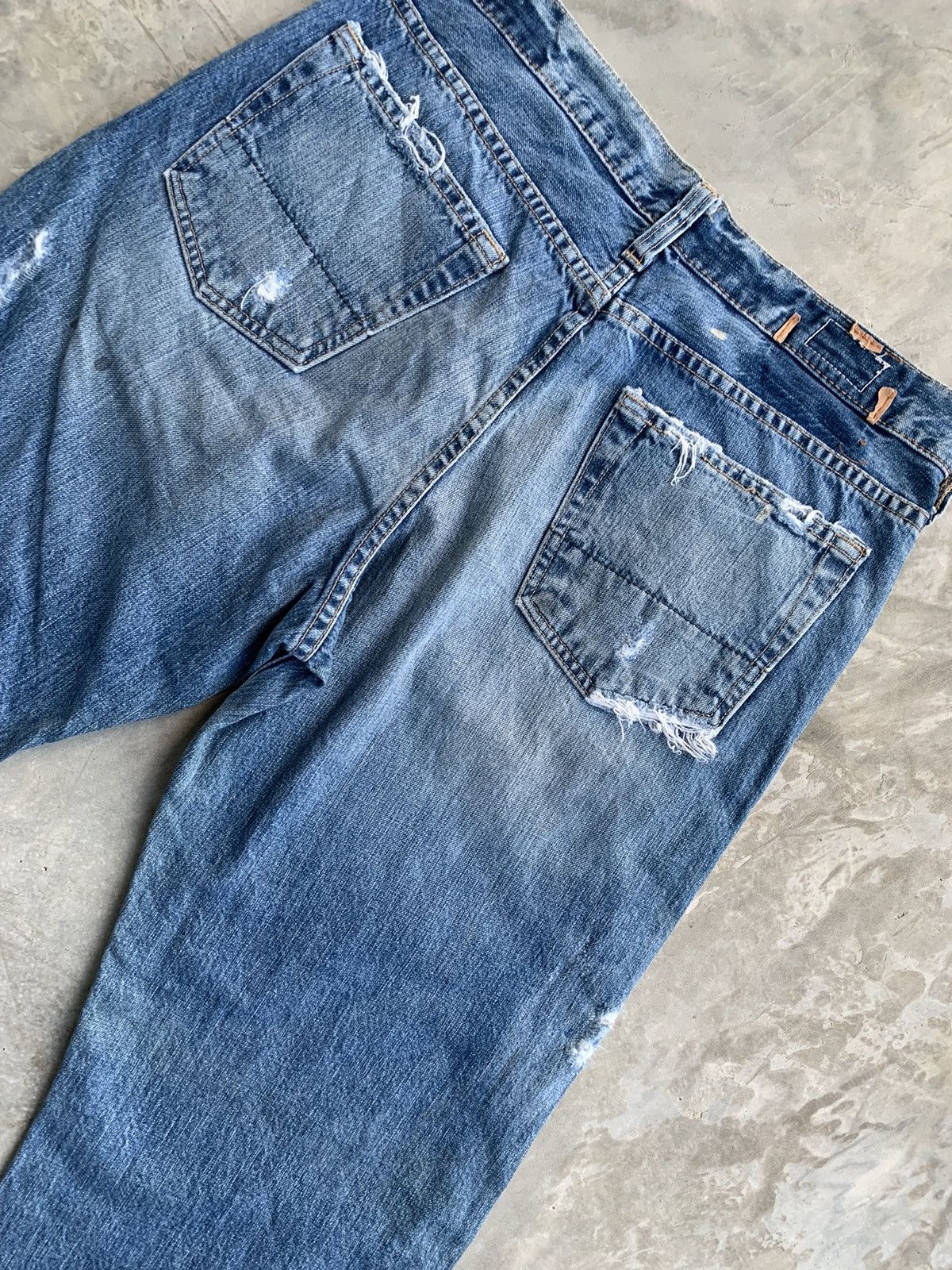 Vintage Destroyed Vintage Made in usa Size US 32 / EU 48 - 17 Thumbnail