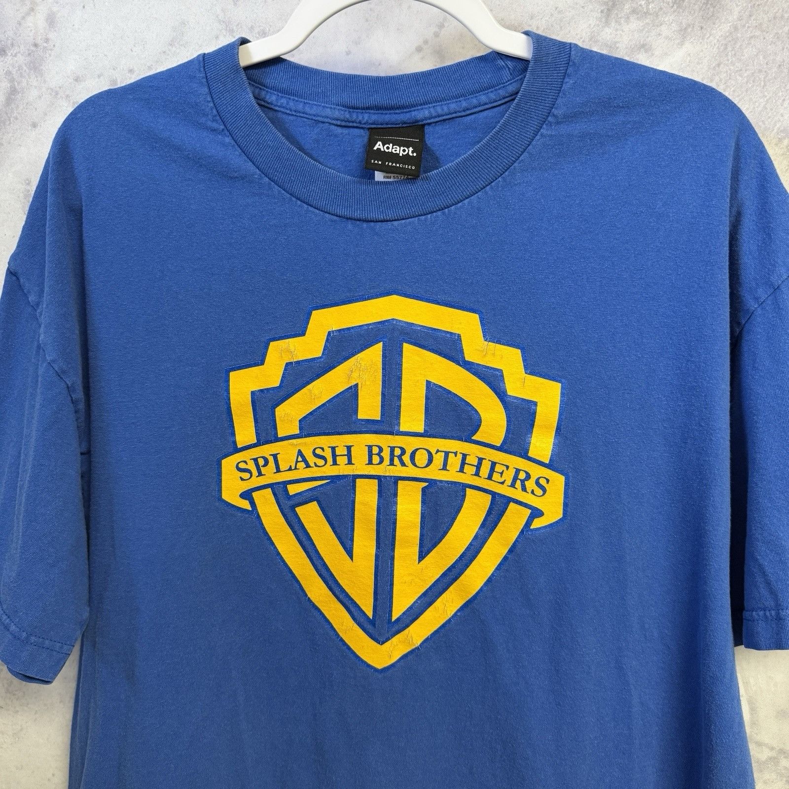 Adapt Splash Brothers Adapt Booger T Shirt Mens XL 22.5x29 Blue Size US XL / EU 56 / 4 - 1 Thumbnail