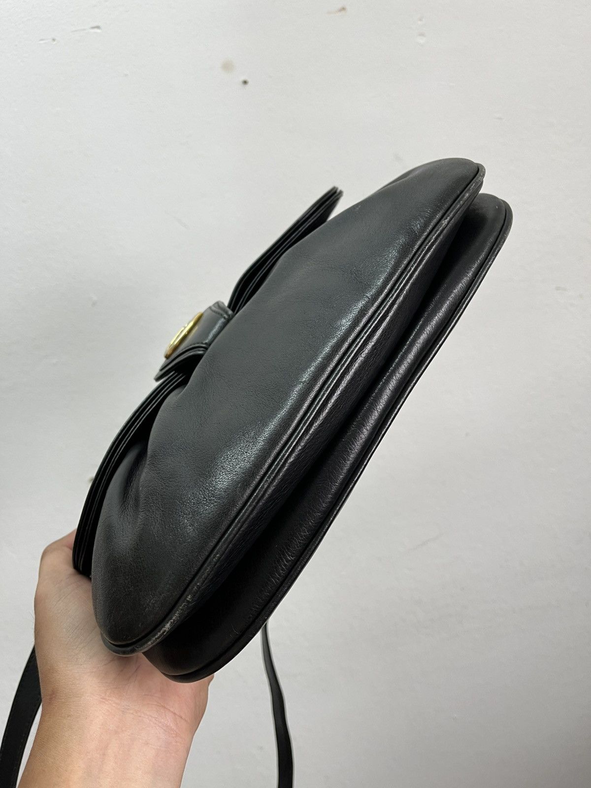 Gucci vintage Gucci calfskin leather shoulder bag Size ONE SIZE - 4 Thumbnail