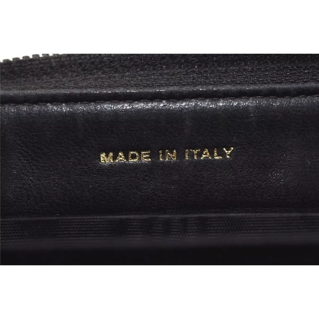 Chanel EUC Chanel CC logo caviar leather long zip around wallet Size ONE SIZE - 13 Thumbnail
