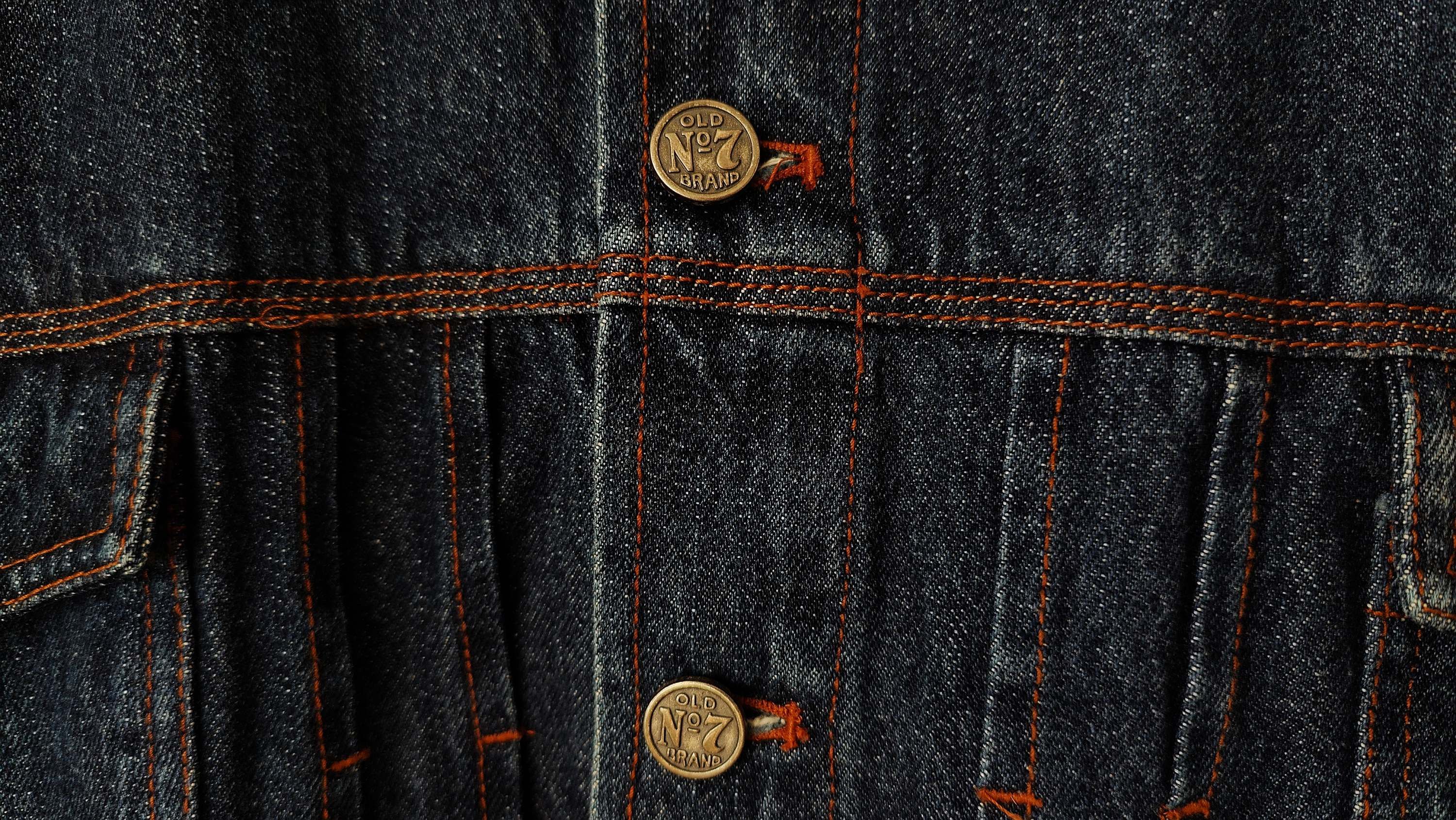 Vintage RARE Jack Daniels Old No 7 Official Vintage Denim Jacket Size US XL / EU 56 / 4 - 7 Thumbnail