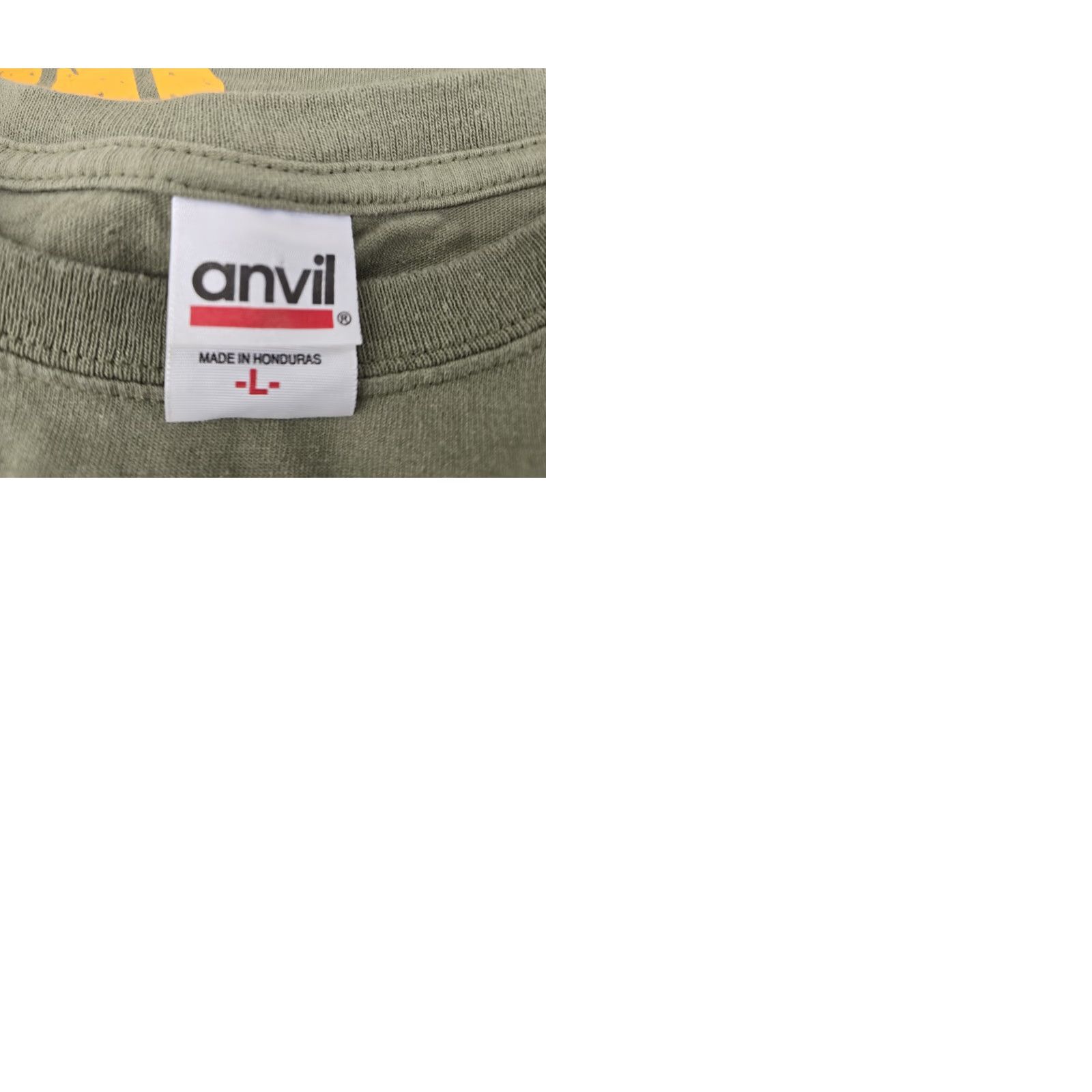 Anvil VINTAGE Grenade Thermo Detonator Fat Burner Shirt Mens Green Size Large Size US L / EU 52-54 / 3 - 9 Thumbnail