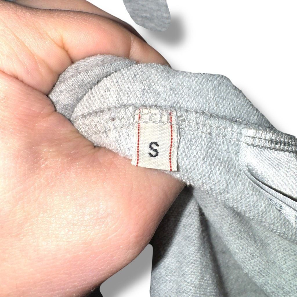 Baldwin Baldwin Jeans Heather Gray Made in USA Cotton Crewneck Sweat Size US S / EU 44-46 / 1 - 11 Thumbnail