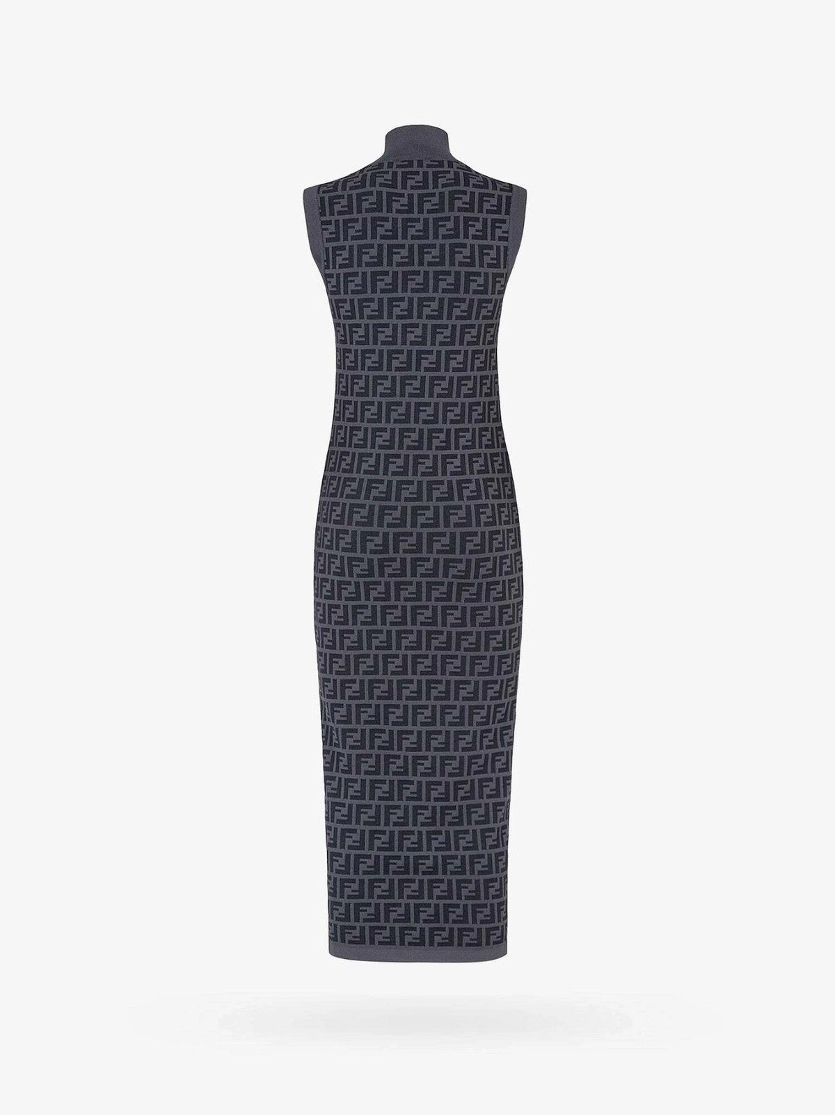 Fendi o1s1wg110425 Dress in Black Size S / US 4 / IT 40 - 2 Thumbnail