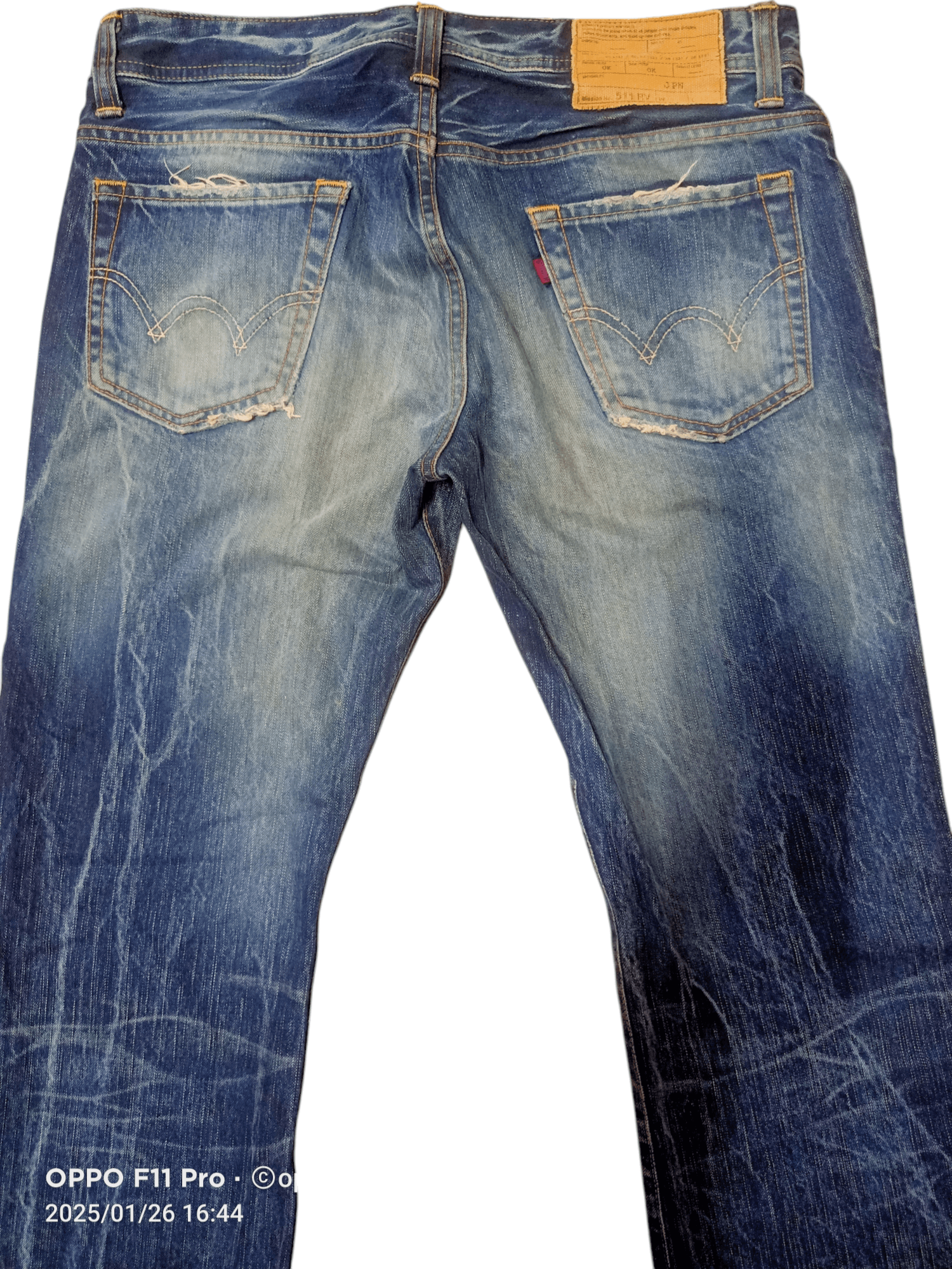Edwin × Japanese Brand × Le Grande Bleu (L.G.B.) Edwin Vintage Flare Denim Stonewash Size US 34 / EU 50 - 2 Thumbnail