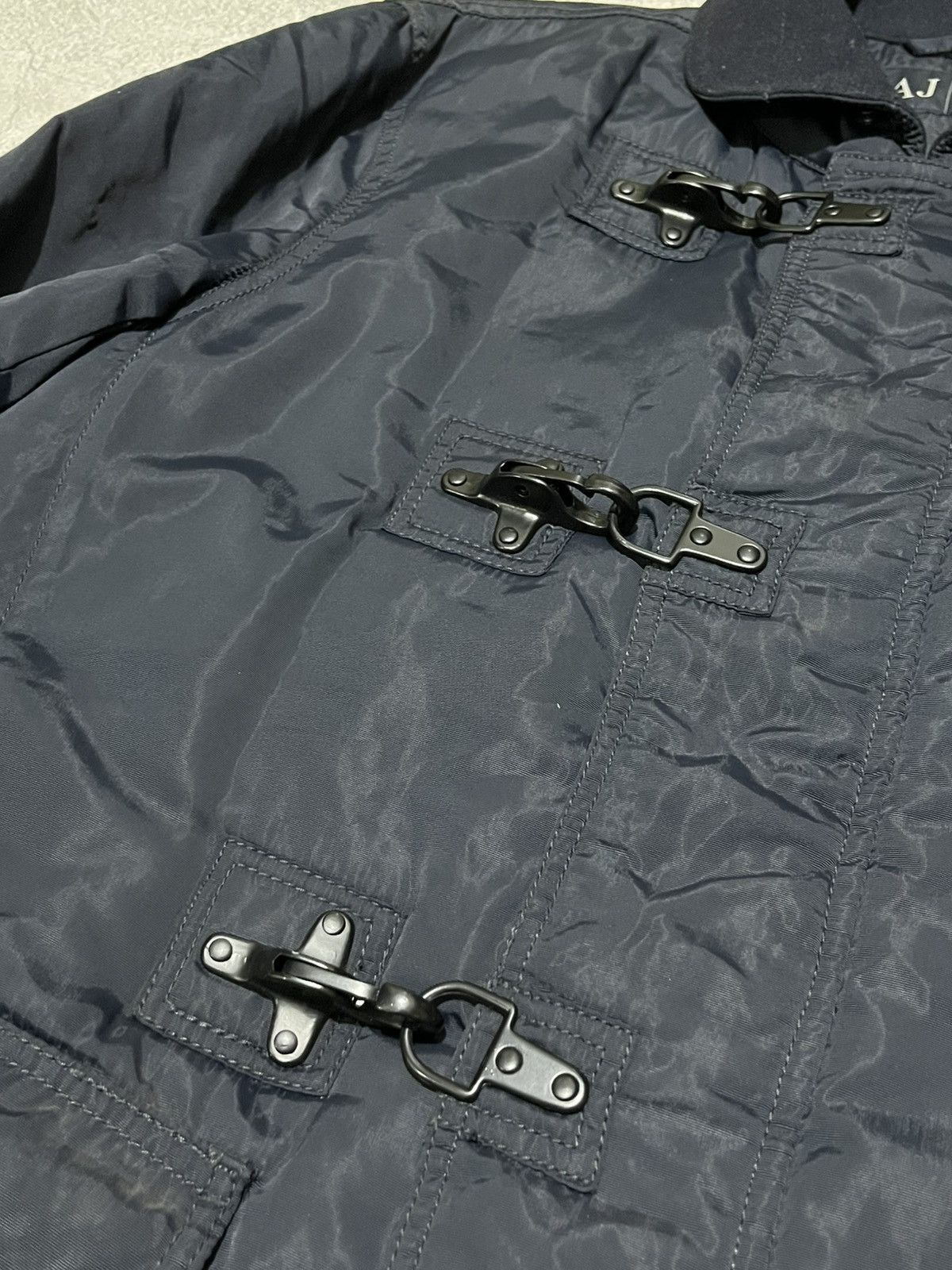 Giorgio Armani Armani Jeans quilted jacket Size US XL / EU 56 / 4 - 4 Thumbnail