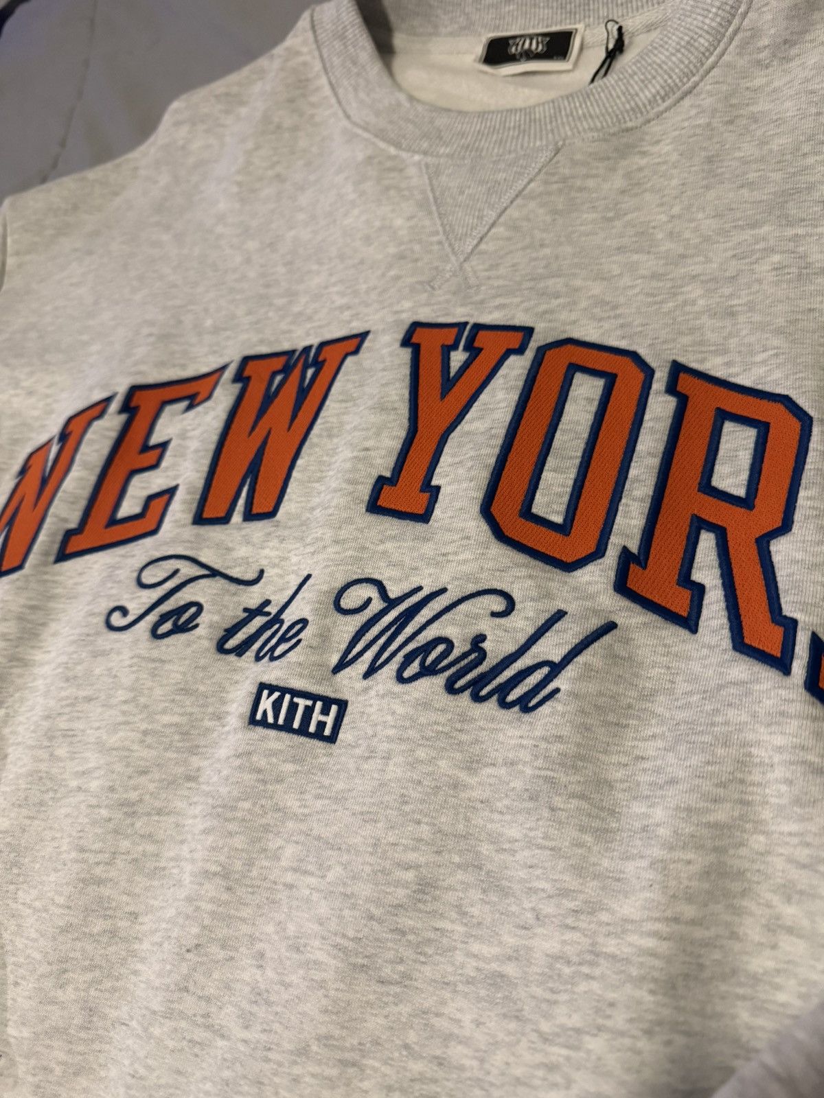 Kith × NBA Knicks x Kith “New York to the World” Crewneck Size US XXL / EU 58 / 5 - 2 Thumbnail