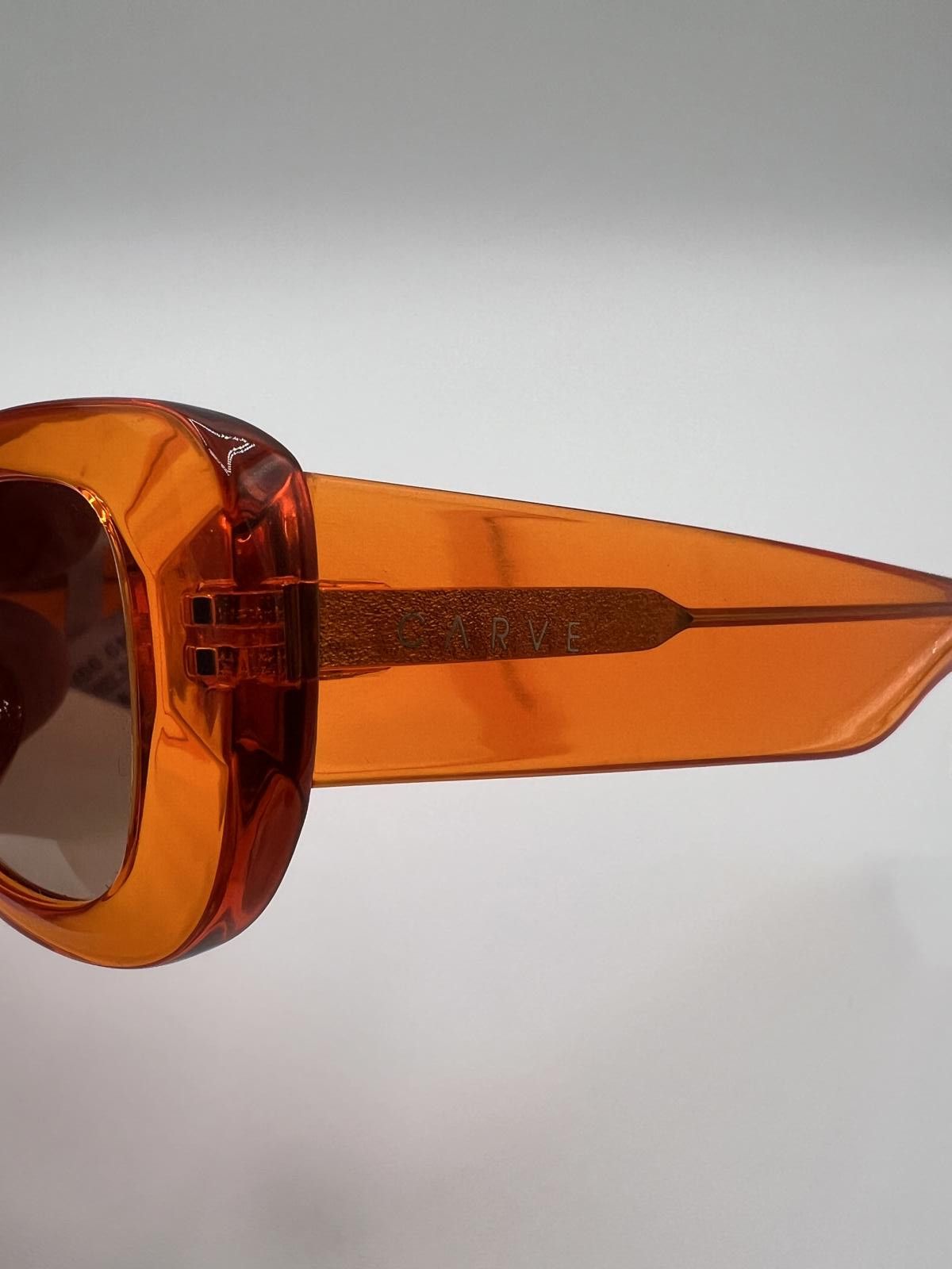 Carrera Carve Eyewear Lizbeth Sunglasses - Crystal Orange / Brown Size ONE SIZE - 3 Thumbnail
