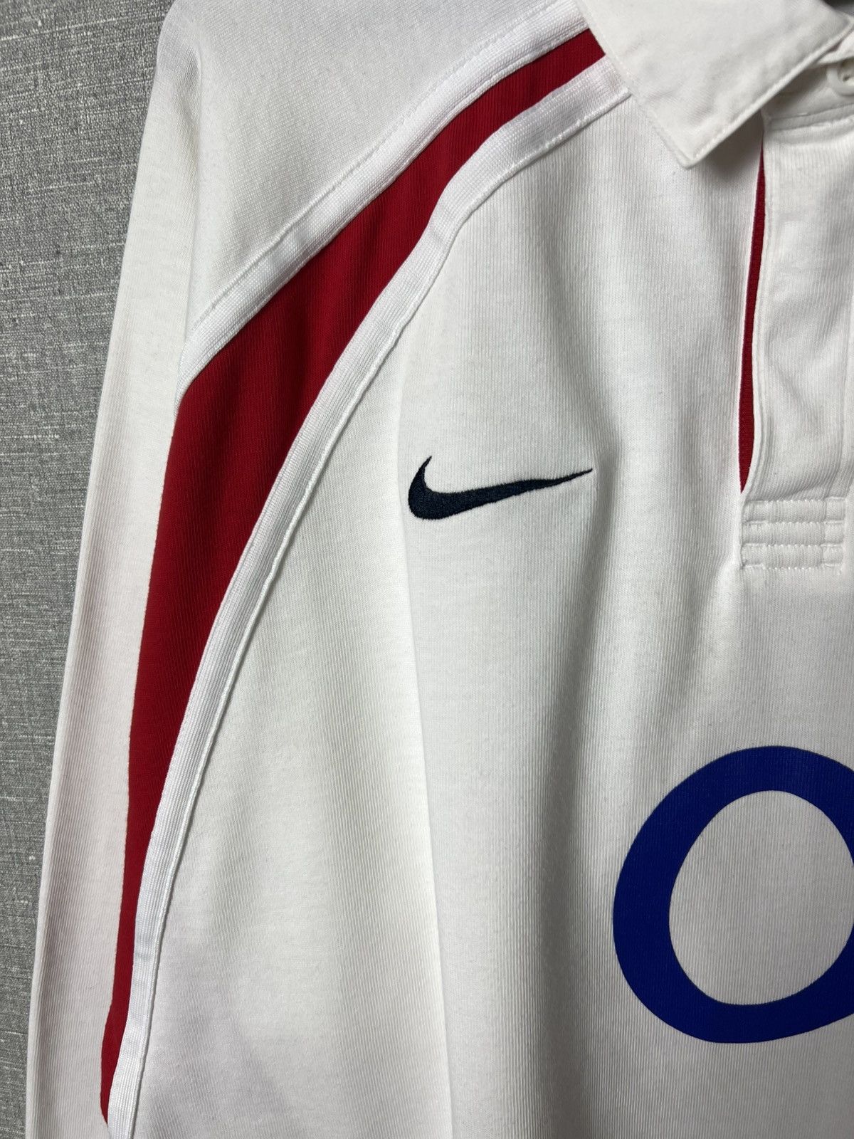 Nike Vintage Nike England Rugby World Cup 2003 Long Sleeve Jersey Size US XXL / EU 58 / 5 - 7 Thumbnail