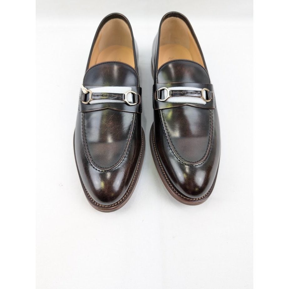 Brunello Cucinelli o1rshd1 Loafers Shoes in Brown Size US 12 / EU 45 - 13 Thumbnail