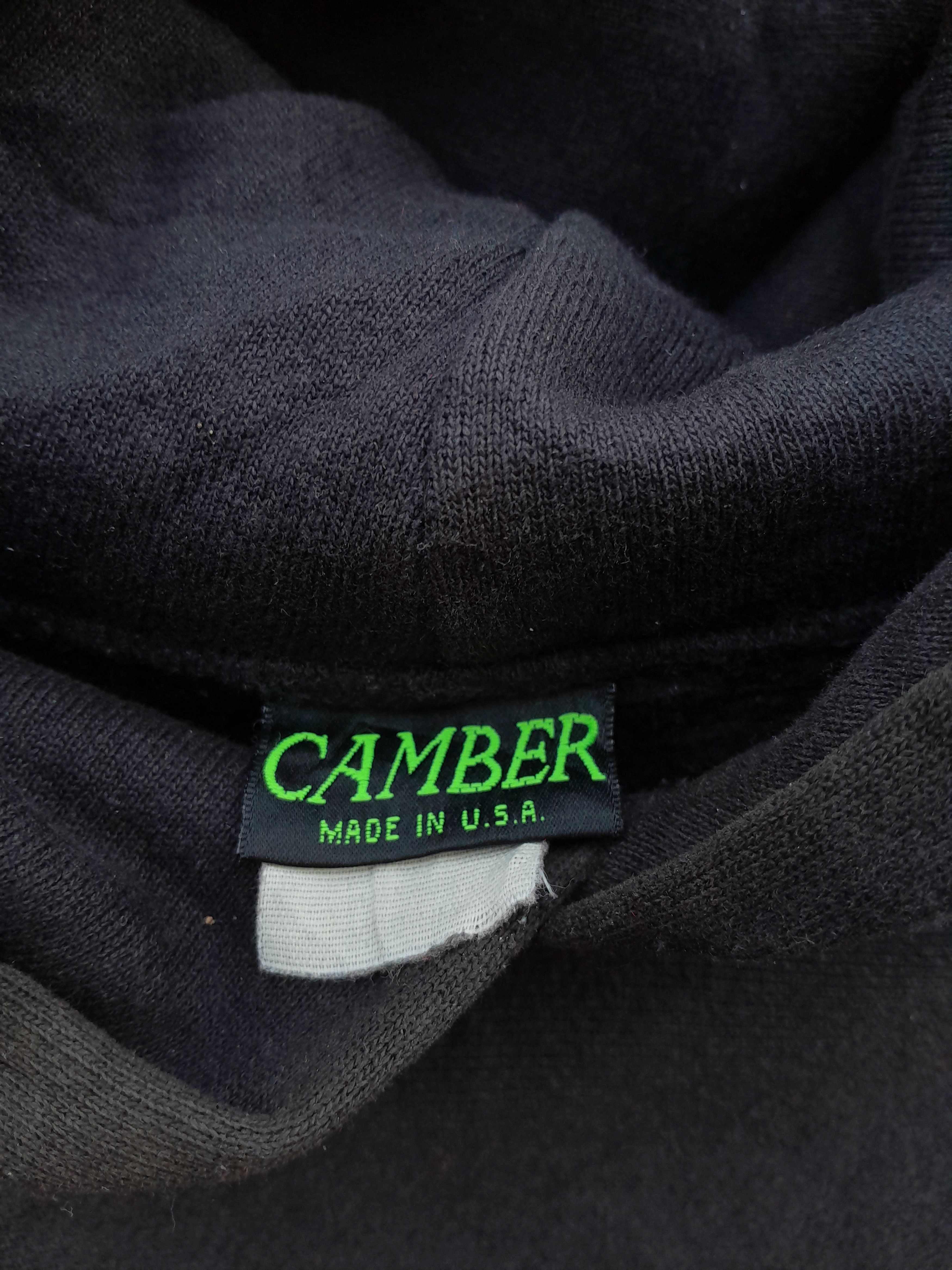 Camber Vintage 90s Blank faded black Camber reverse weave hoodie Size US L / EU 52-54 / 3 - 5 Thumbnail