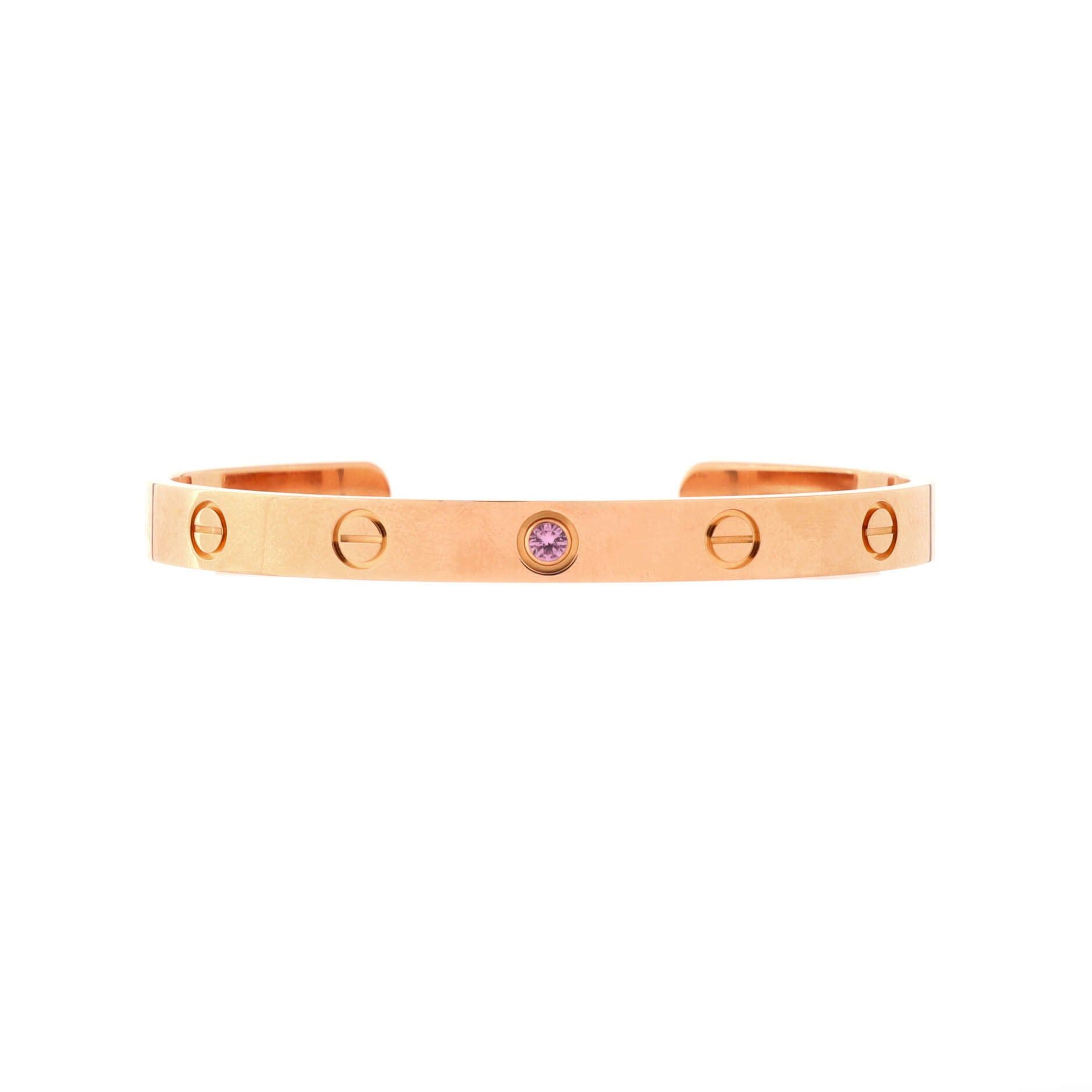 Cartier Love Cuff Bracelet Size ONE SIZE - 1 Thumbnail