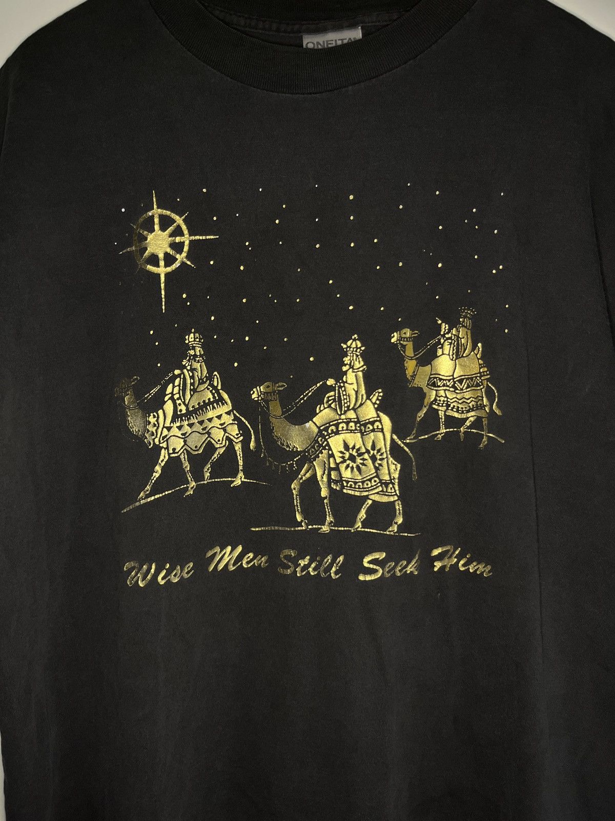 Vintage three wisemen vintage Jesus Tee in XL Size US XL / EU 56 / 4 - 2 Thumbnail