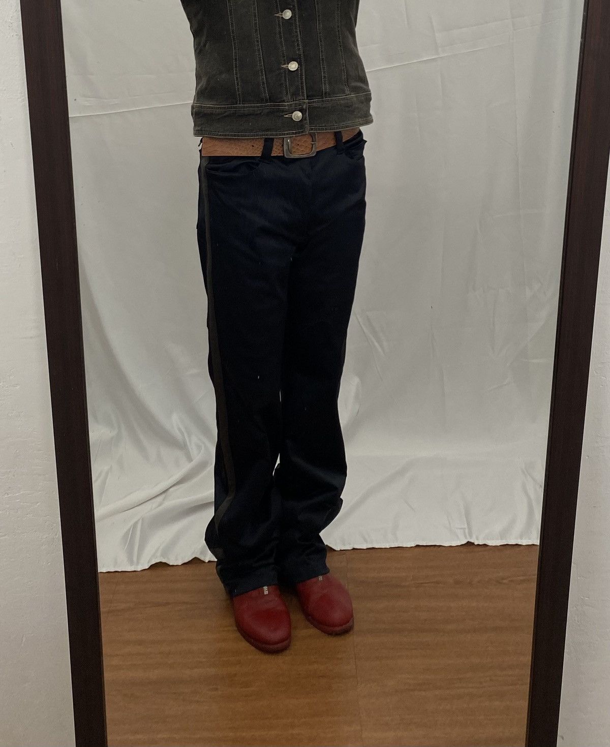Bajra × If Six Was Nine × Japanese Brand Bajra wax leather taped pants Size US 30 / EU 46 - 4 Thumbnail