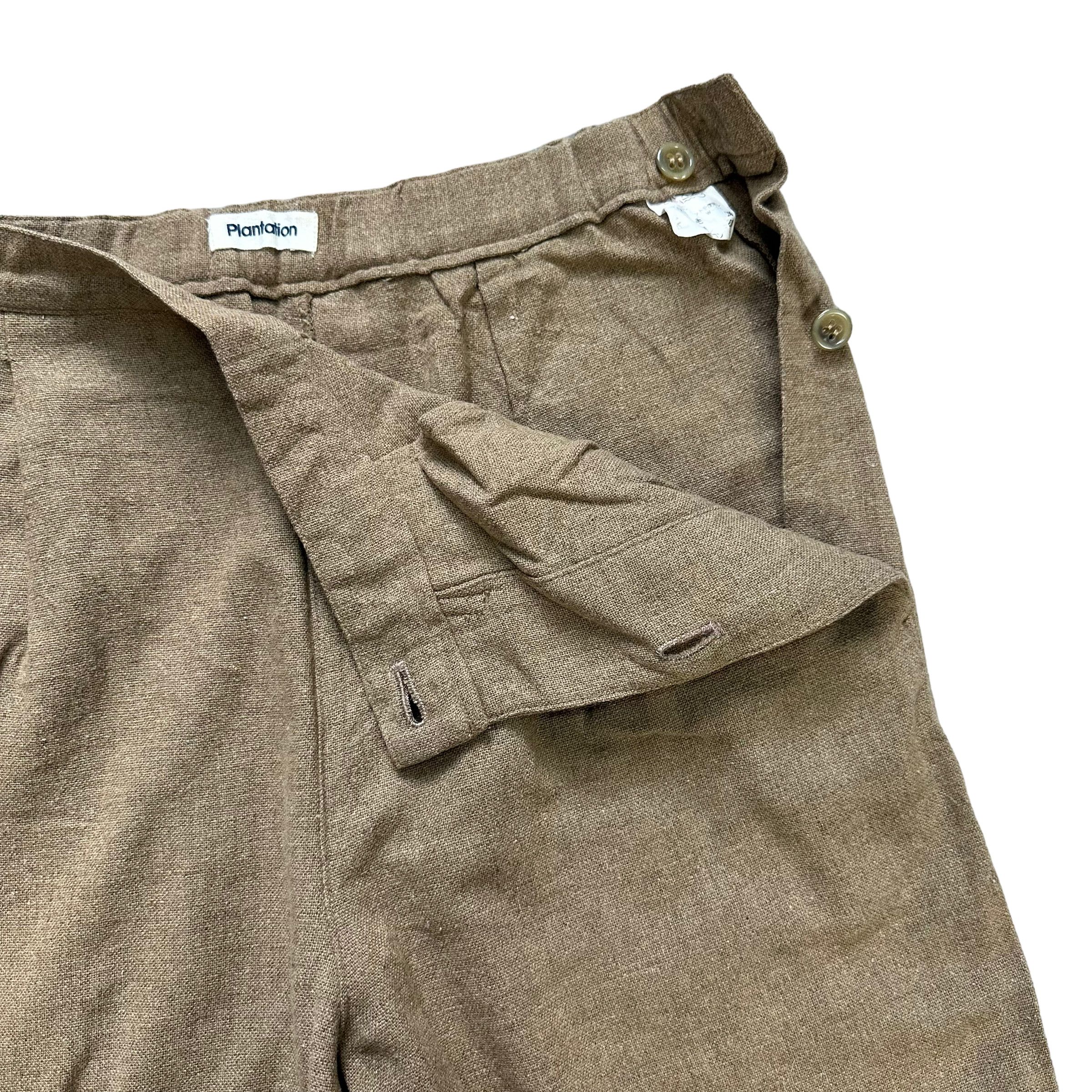 Issey Miyake PLANTATION BY ISSEY MIYAKE CASUAL PANTS #7465-147 Size 24" / US 00 / IT 34 - 5 Thumbnail