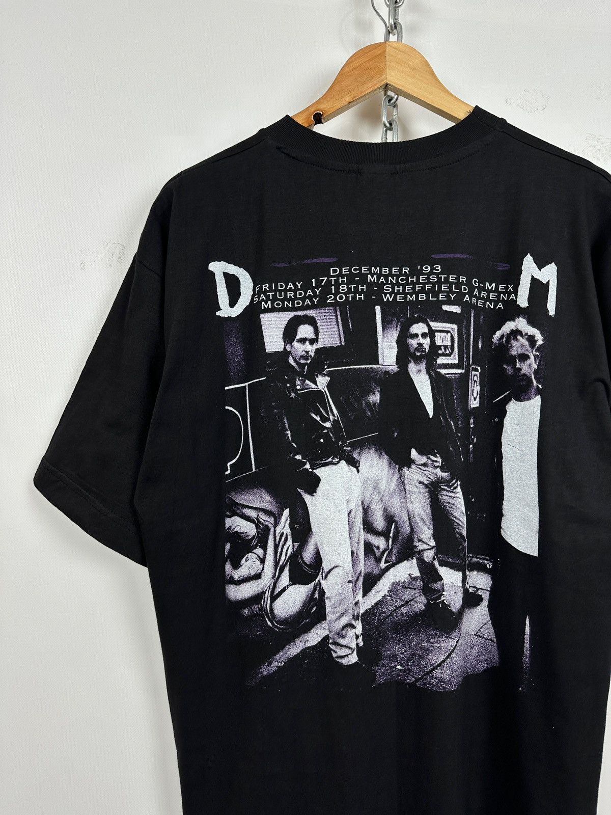 Band Tees 1993 Vintage Depeche Mode Songs of Faith and Devotion Tour Size US XL / EU 56 / 4 - 10 Thumbnail