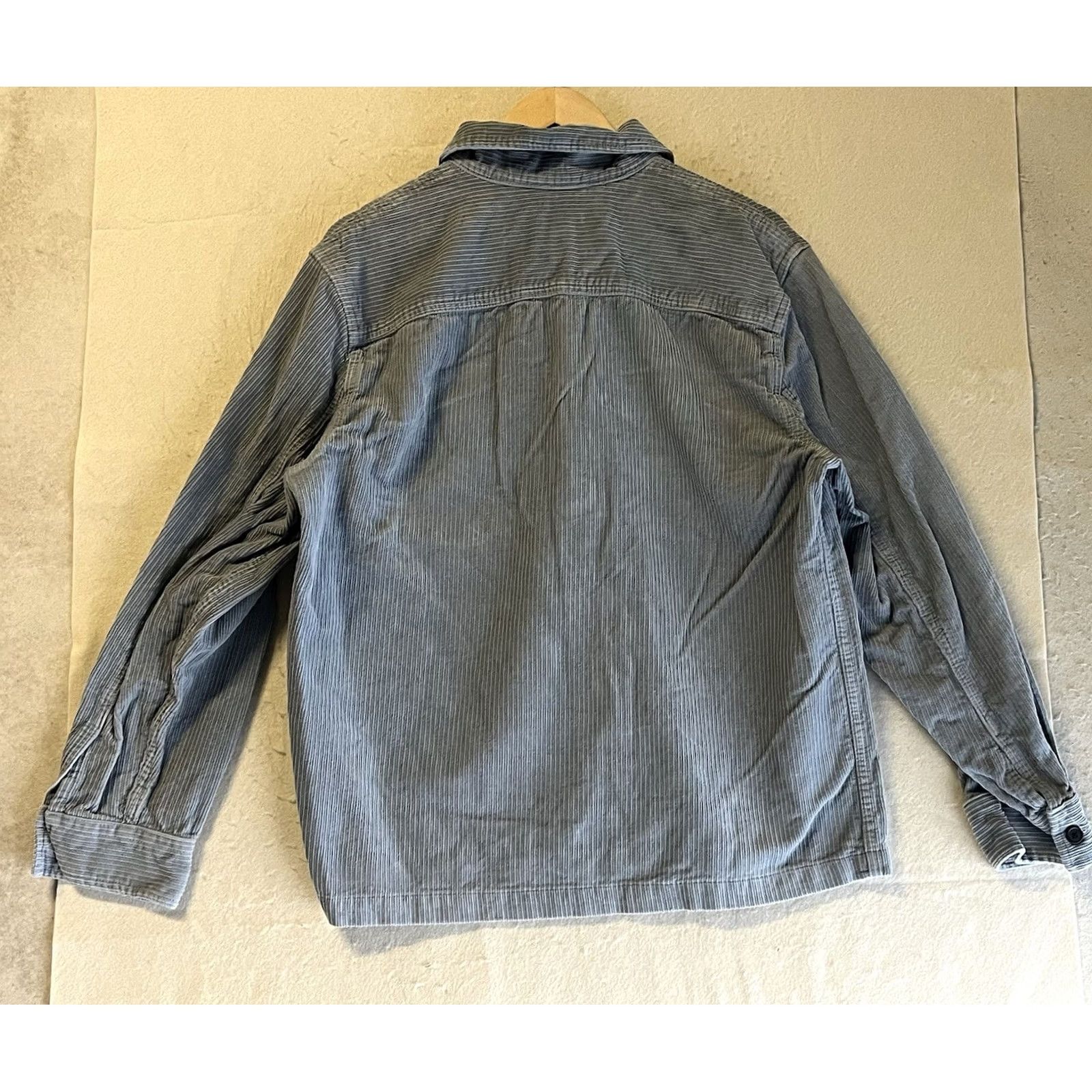 H&M VINTAGE? H&M Jacket Mens M Grey Corduroy Jacket Full Zip See All Pics Size US M / EU 48-50 / 2 - 2 Thumbnail