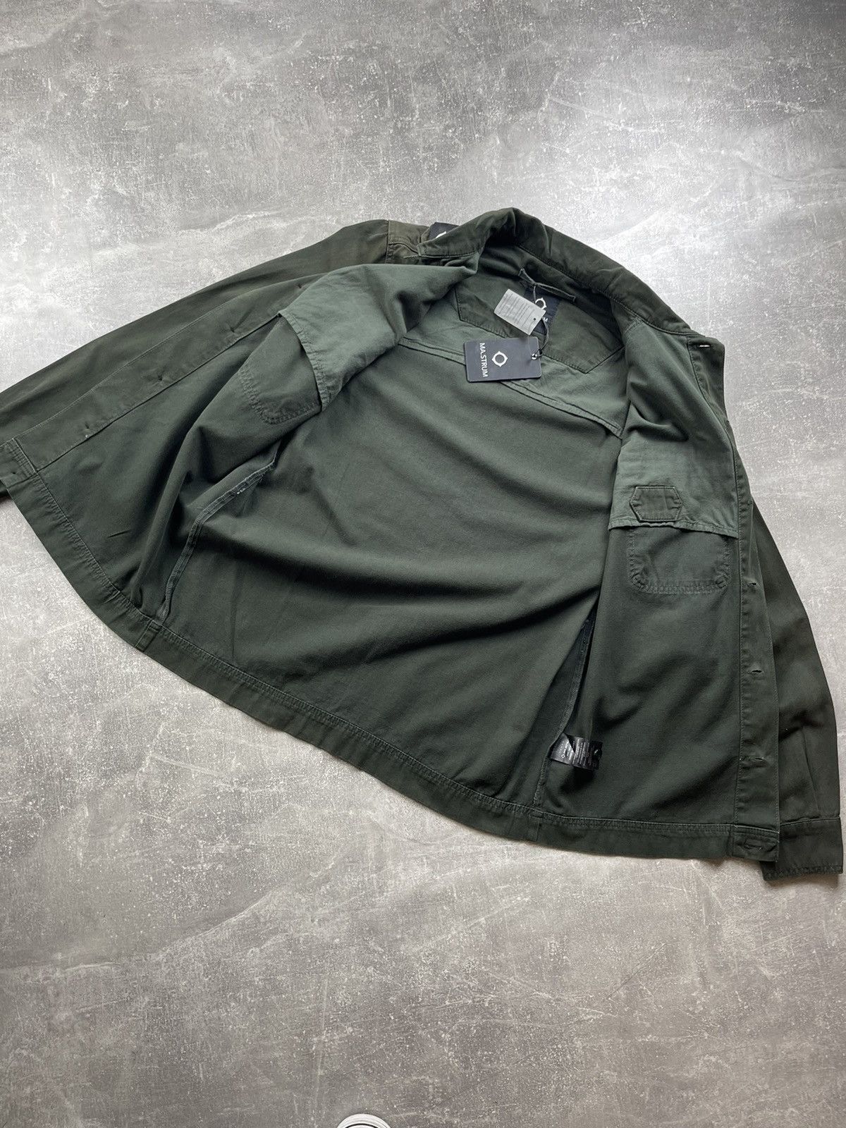 Vintage MA.STRUM NWT Two Pocket GD Overshirt Oil Slick Shirt Jacket Size US M / EU 48-50 / 2 - 13 Thumbnail