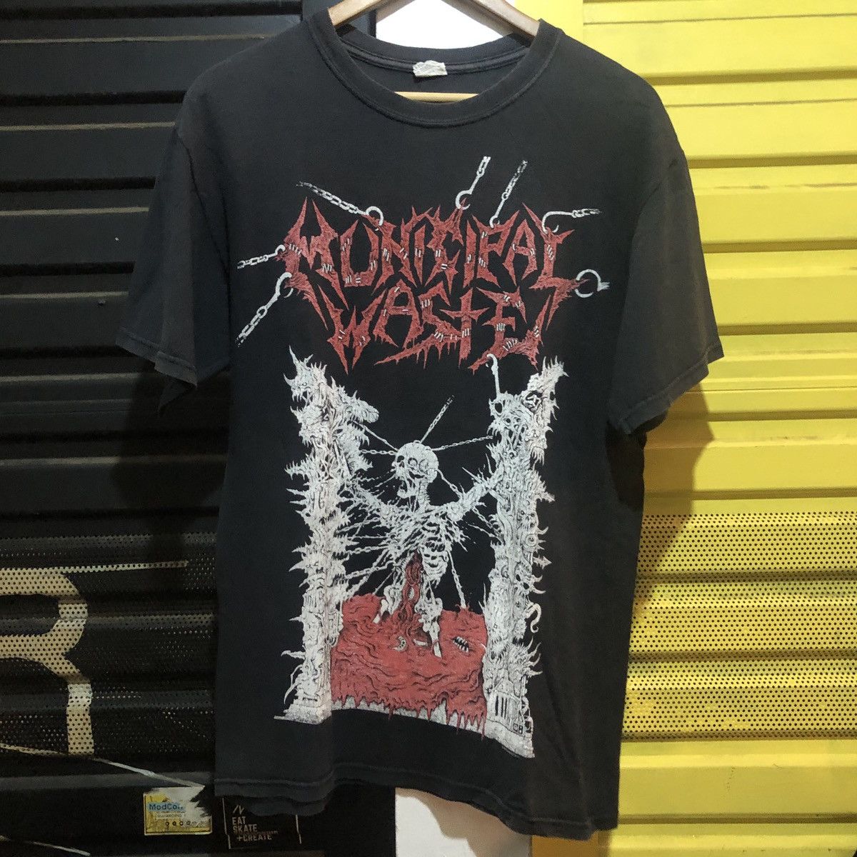 Anvil × Band Tees Municipal Waste Band tshirt Size US L / EU 52-54 / 3 - 1 Thumbnail