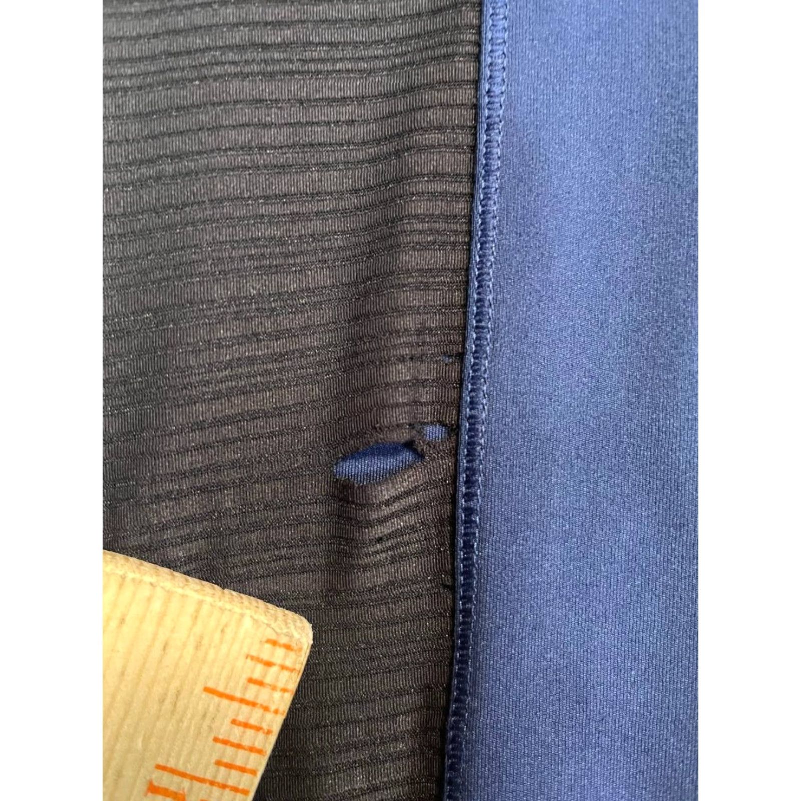 Ivy Park IVY PARK Leggings Women Regular Medium Blue Flaws See Leg Pics Ripped Activewear Compression Low Rise Size 32" / US 10 / IT 46 - 7 Thumbnail