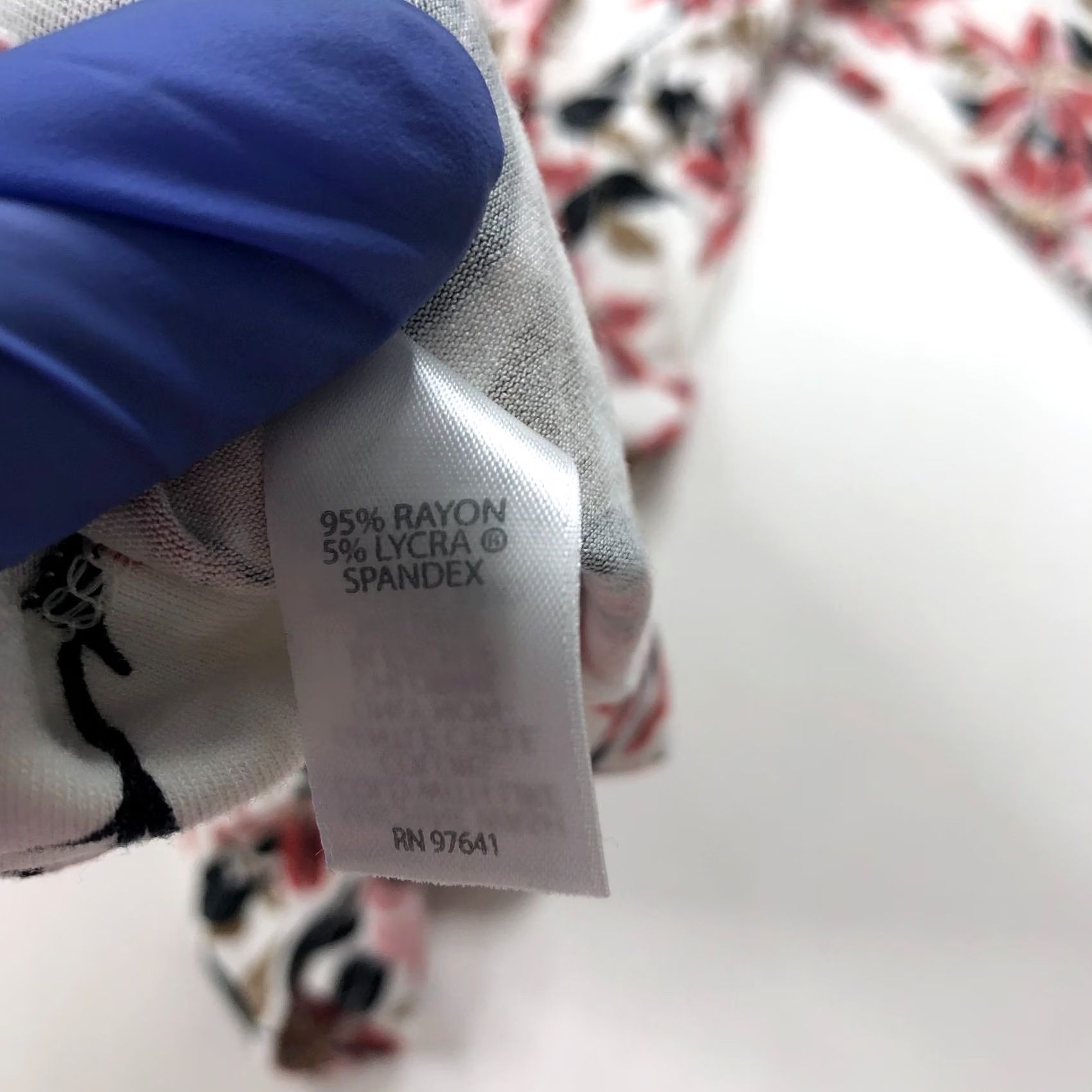 J. Jill J.Jill Wearever Collection XL Pullover Shirt All Over Print Floral White Womens Blouse Size XL / US 12-14 / IT 48-50 - 7 Thumbnail