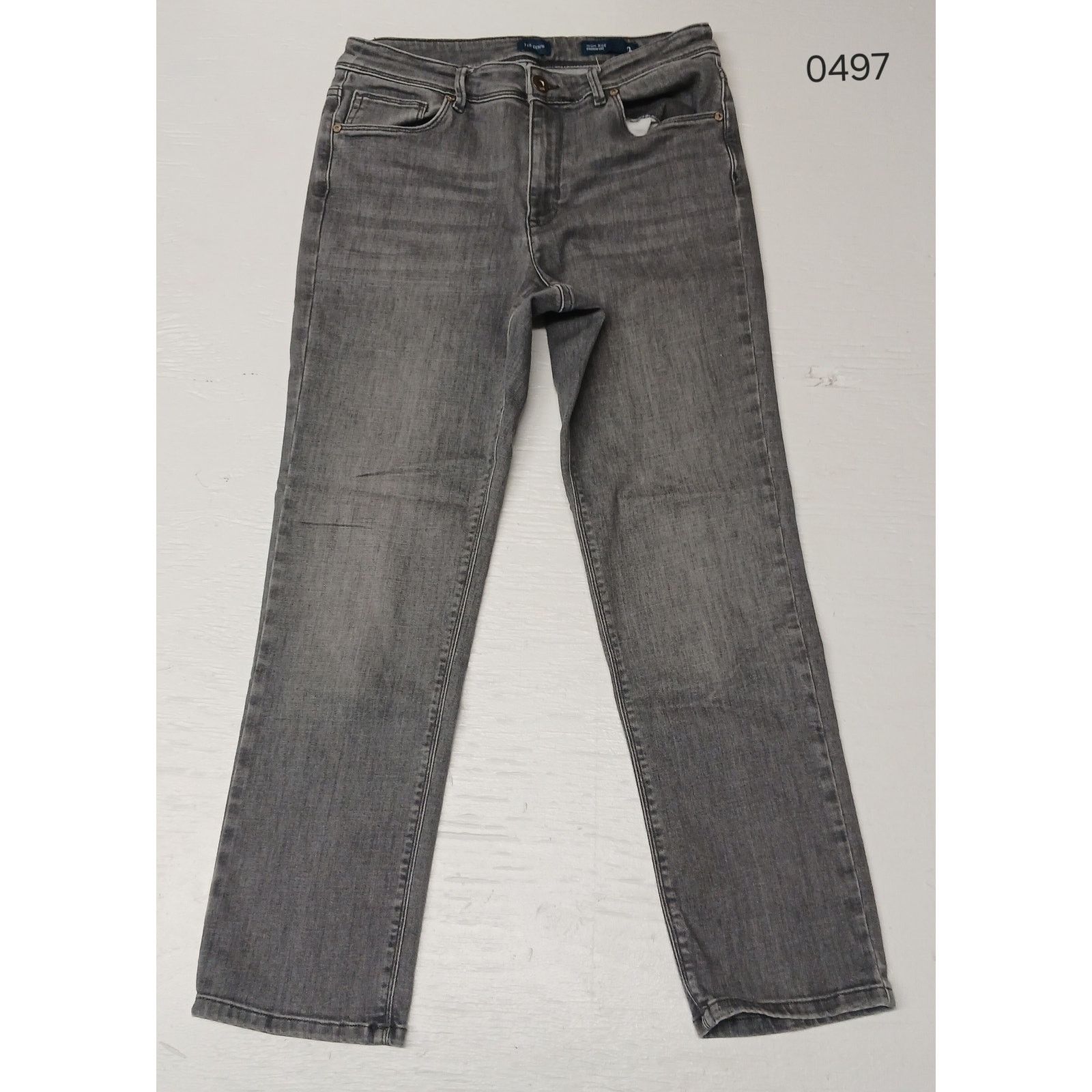 Other J. Jill Denim (10P) High Rise Straight Leg Black Fit Jeans Size 32" / US 10 / IT 46 - 1 Thumbnail
