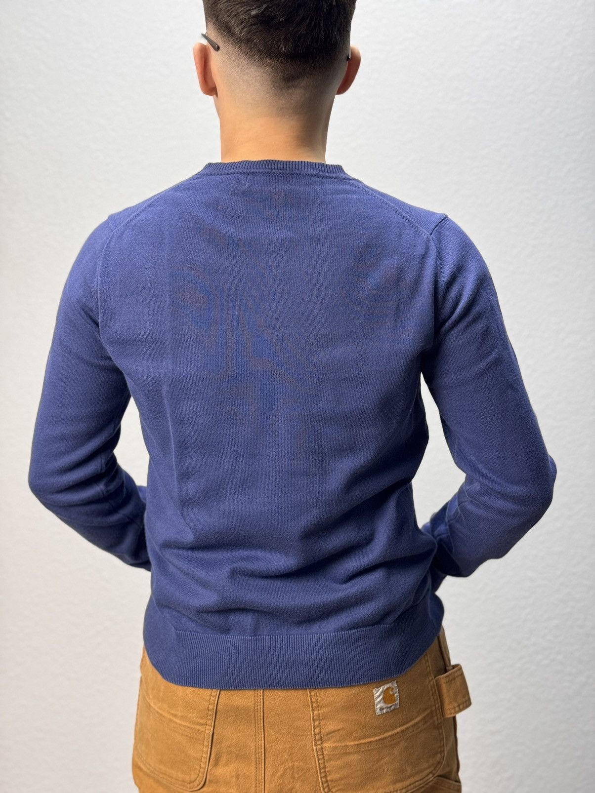 Polo Ralph Lauren × Ralph Lauren SALE💣💣 Polo Ralph Lauren Cable Knit wool blue sweater Size US M / EU 48-50 / 2 - 11 Thumbnail