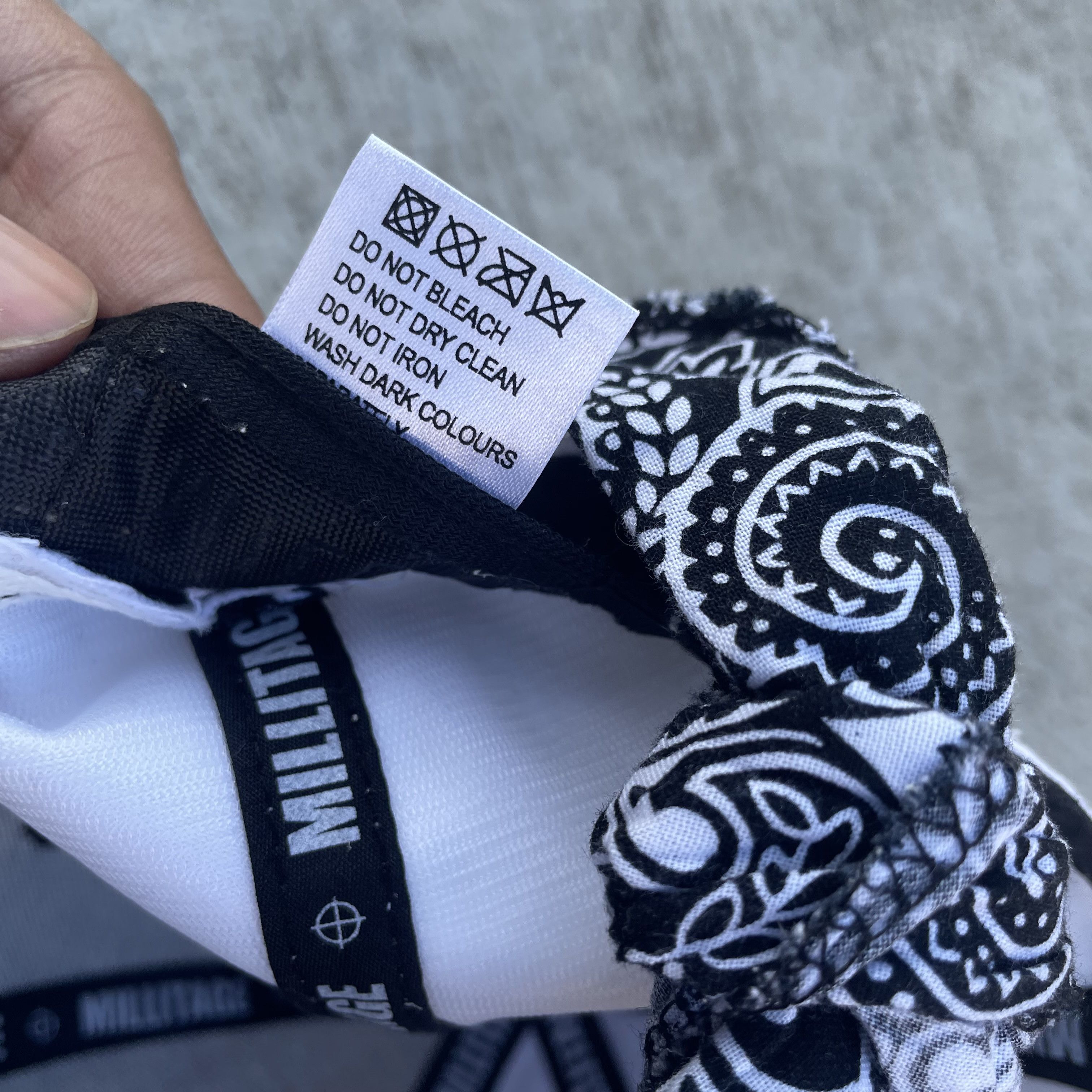 Japanese Brand SICK… Bandana Paisley Pattern adjustable cap Size ONE SIZE - 10 Thumbnail