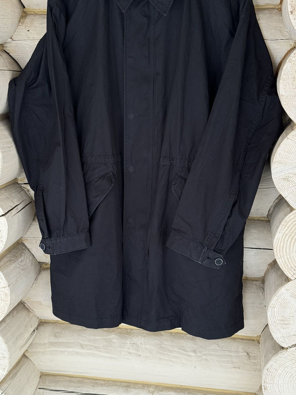 Designer × If Six Was Nine × Japanese Brand Adobe of Snow Made in Japan Lhasa Parka black long trench Size US M / EU 48-50 / 2 - 4 Thumbnail