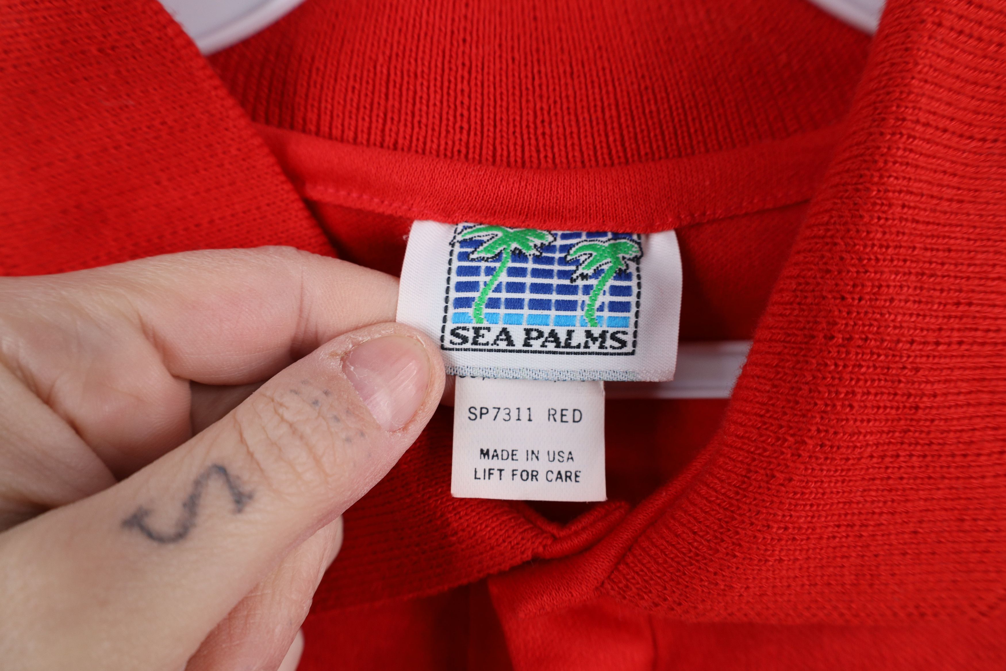 Vintage Vintage 80s 90s Streetwear Collared Golf Polo Shirt Red USA Size US M / EU 48-50 / 2 - 5 Thumbnail