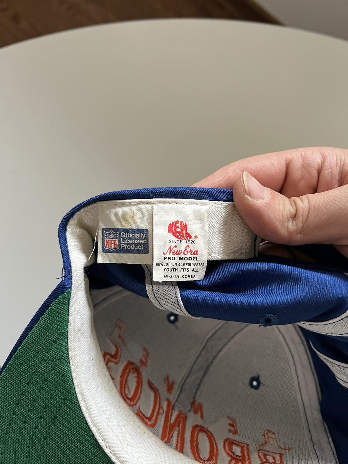 NFL × Vintage NFL DENVER BRONCOS AMERICAN FOOTBALL MERCHANDISE VINTAGE CAP Size ONE SIZE - 8 Thumbnail